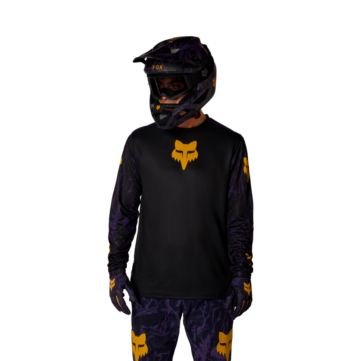 Fox Racing Ranger LS Image Print Trikot langarm in SCHWARZ