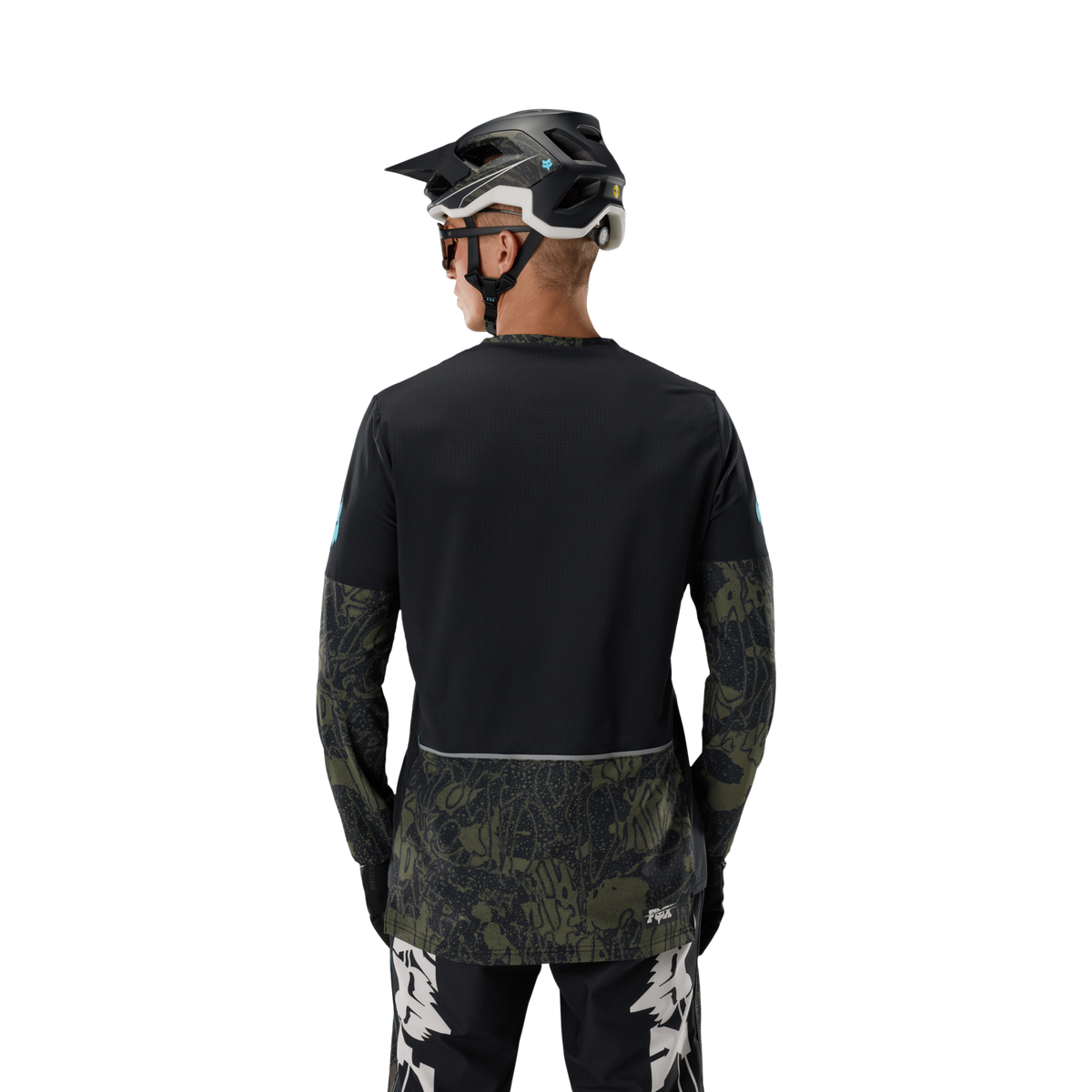 Fox Racing Defend Thermal Jersey Lunar SE in SCHWARZ
