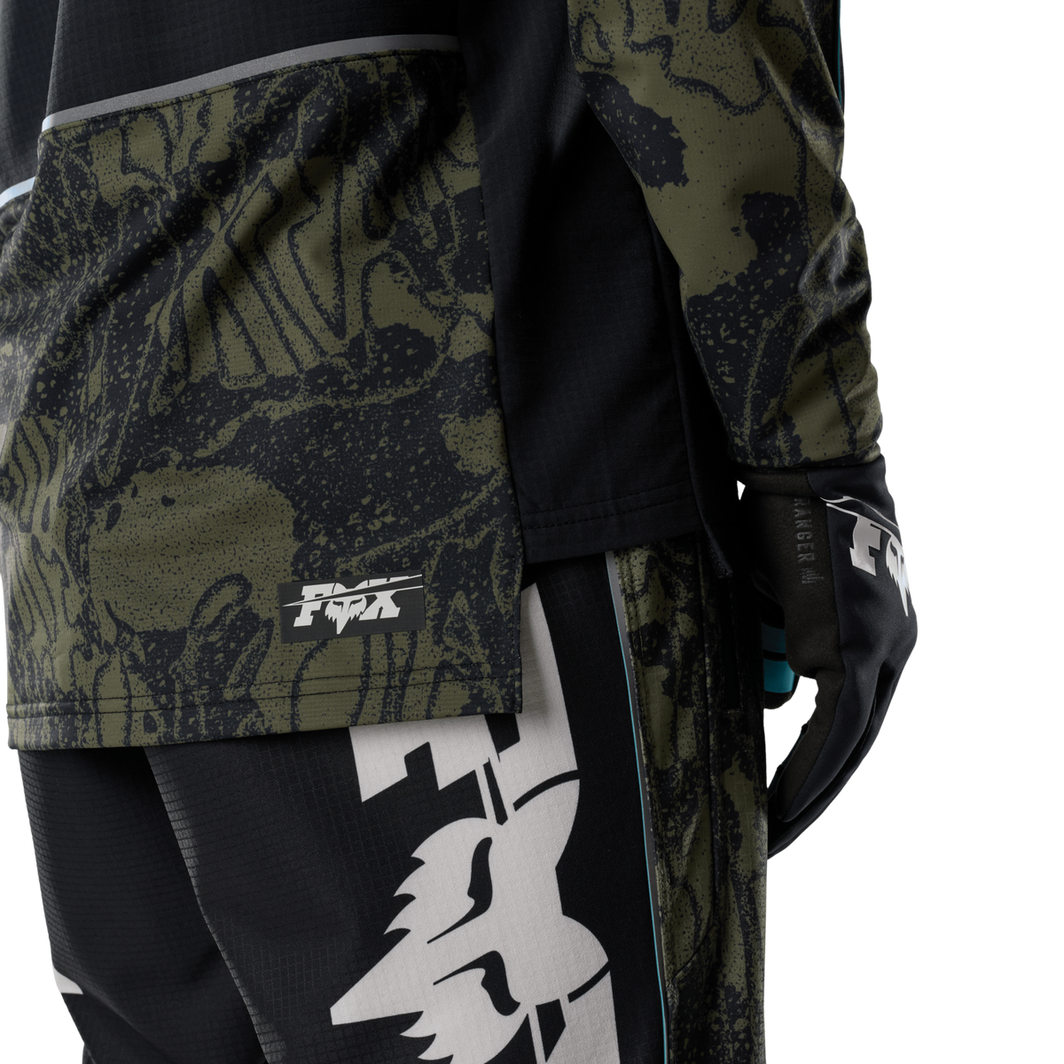 Fox Racing Defend Thermal Jersey Lunar SE in SCHWARZ