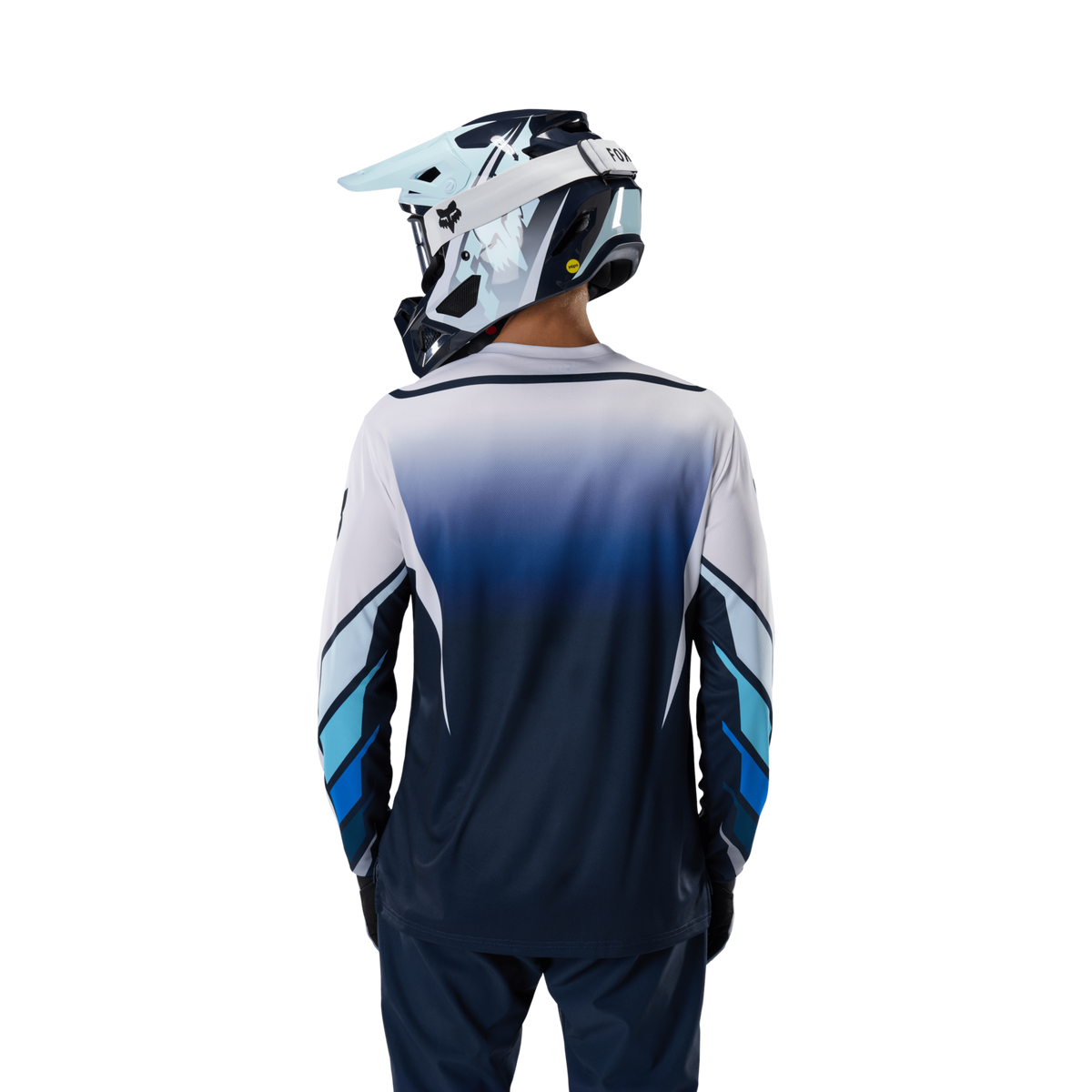 Fox Racing Ranger LS Jersey Foundry in BLAU