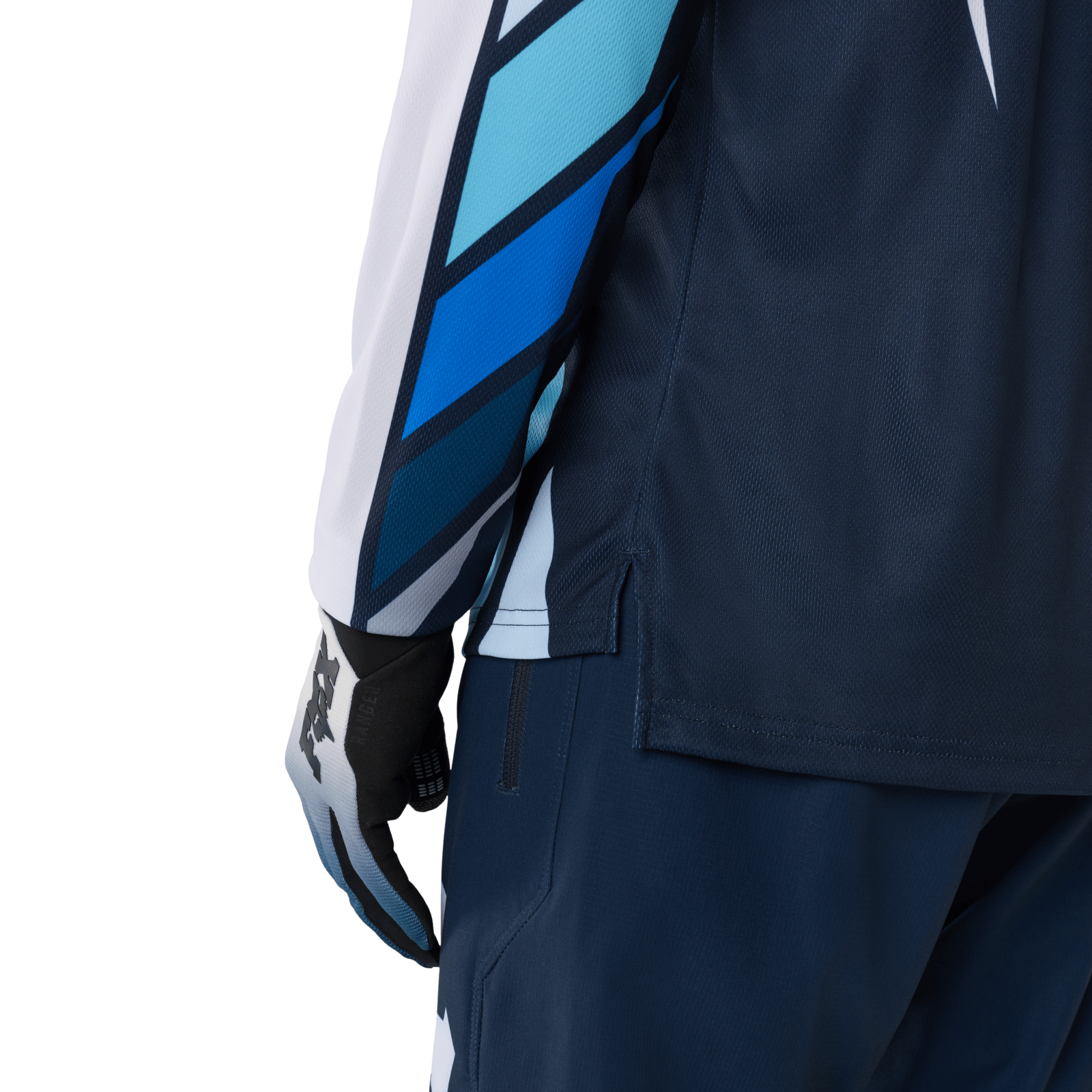 Fox Racing Ranger LS Jersey Foundry in BLAU
