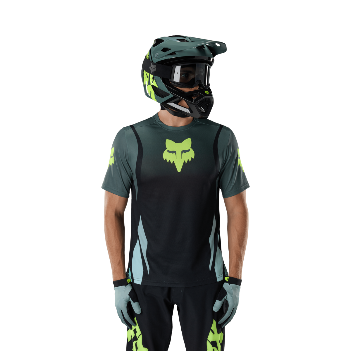 Fox Racing Ranger SS Jersey Foundry in SCHWARZ