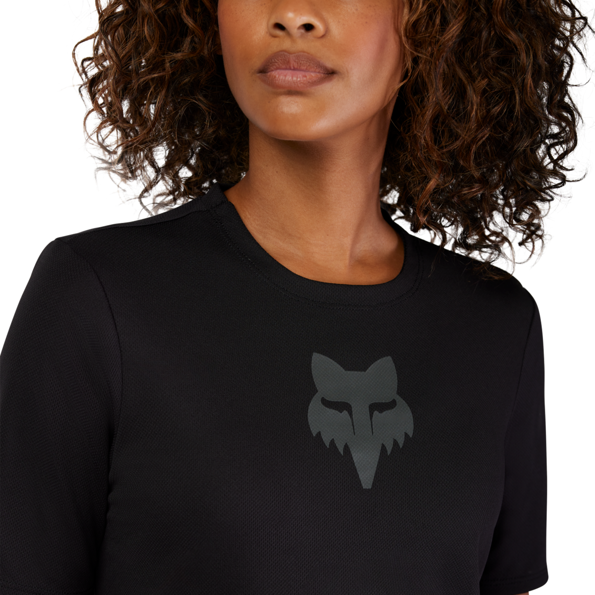 Fox Racing W Ranger SS Fox Head Trikot kurzarm in SCHWARZ