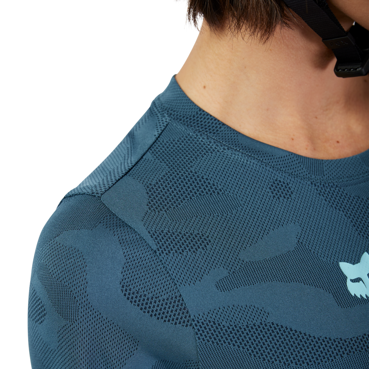 Fox Racing W Ranger Tru Dri SS Trikot kurzarm in BLAU