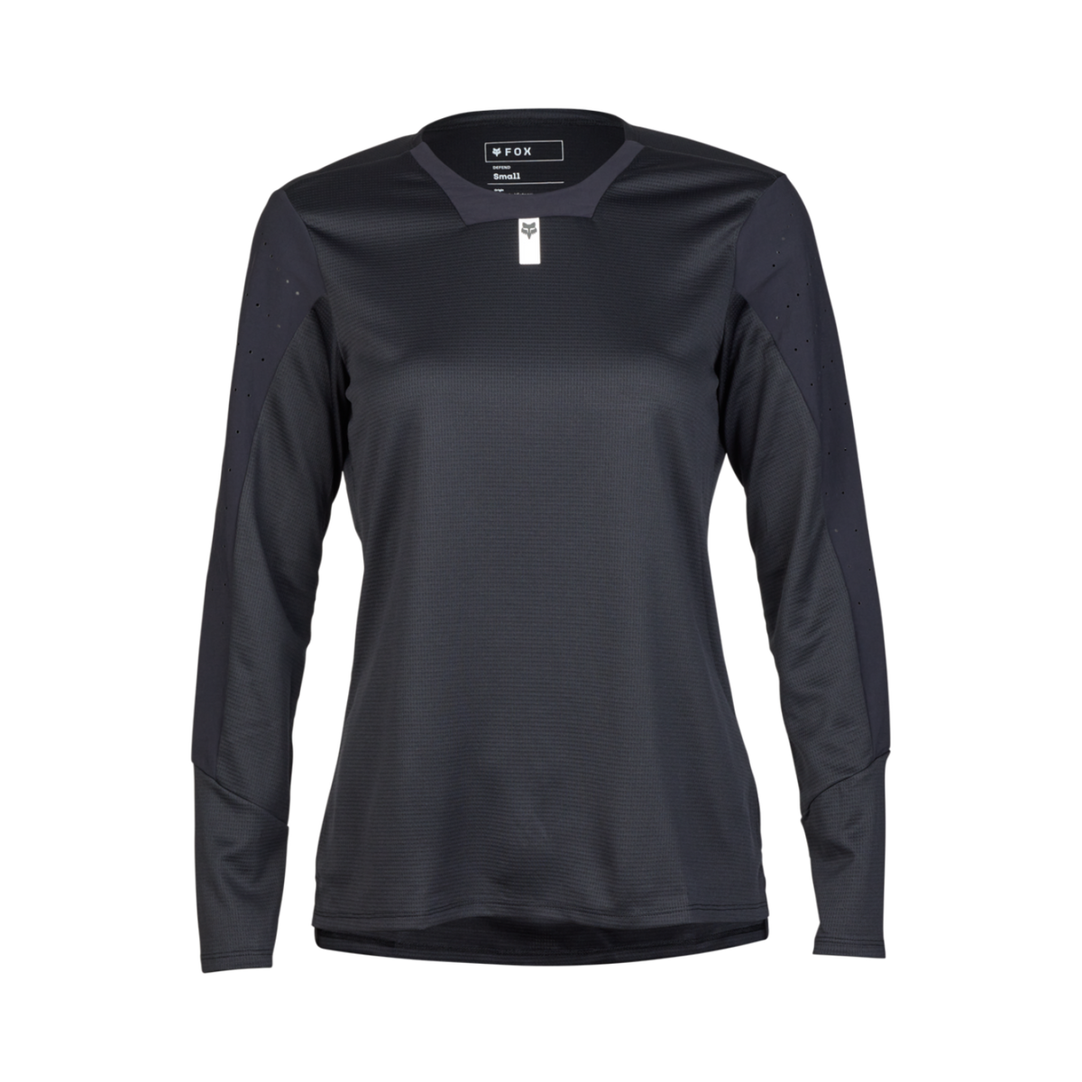 Fox Racing W Defend LS Trikot langarm in SCHWARZ
