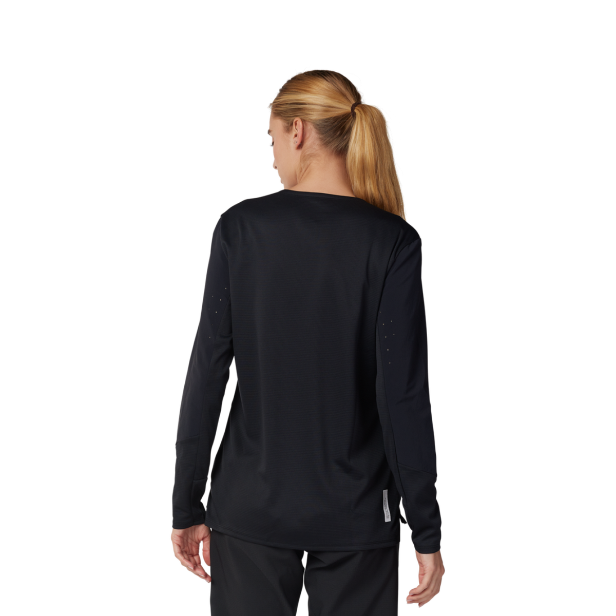 Fox Racing W Defend LS Trikot langarm in SCHWARZ