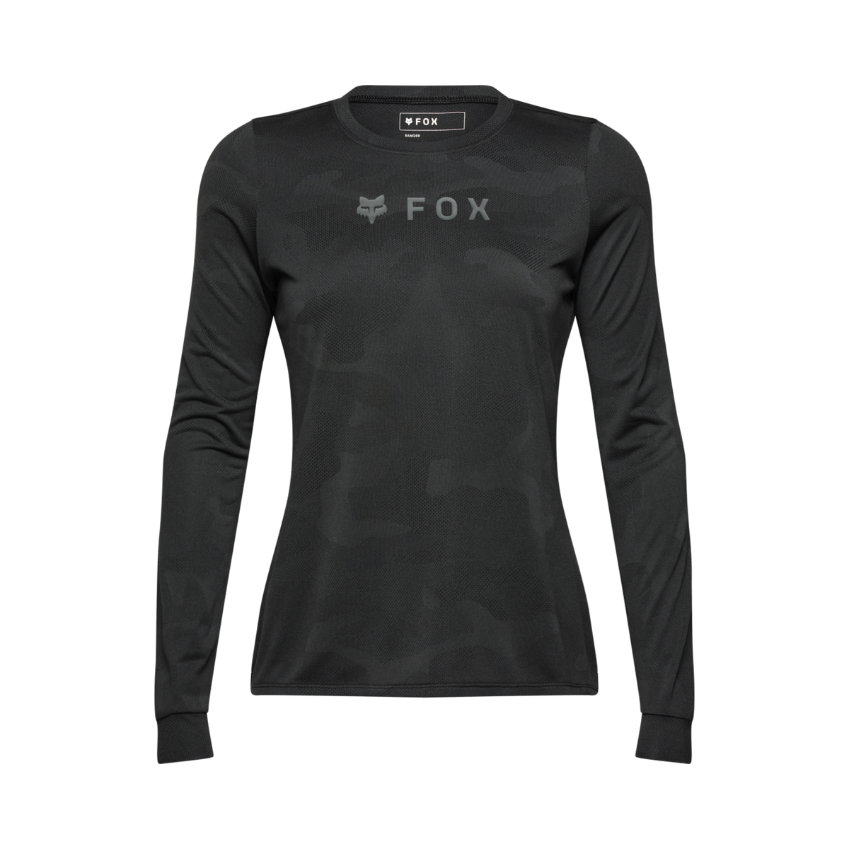 Fox Racing W Ranger Tru Dri LS Trikot langarm in SCHWARZ