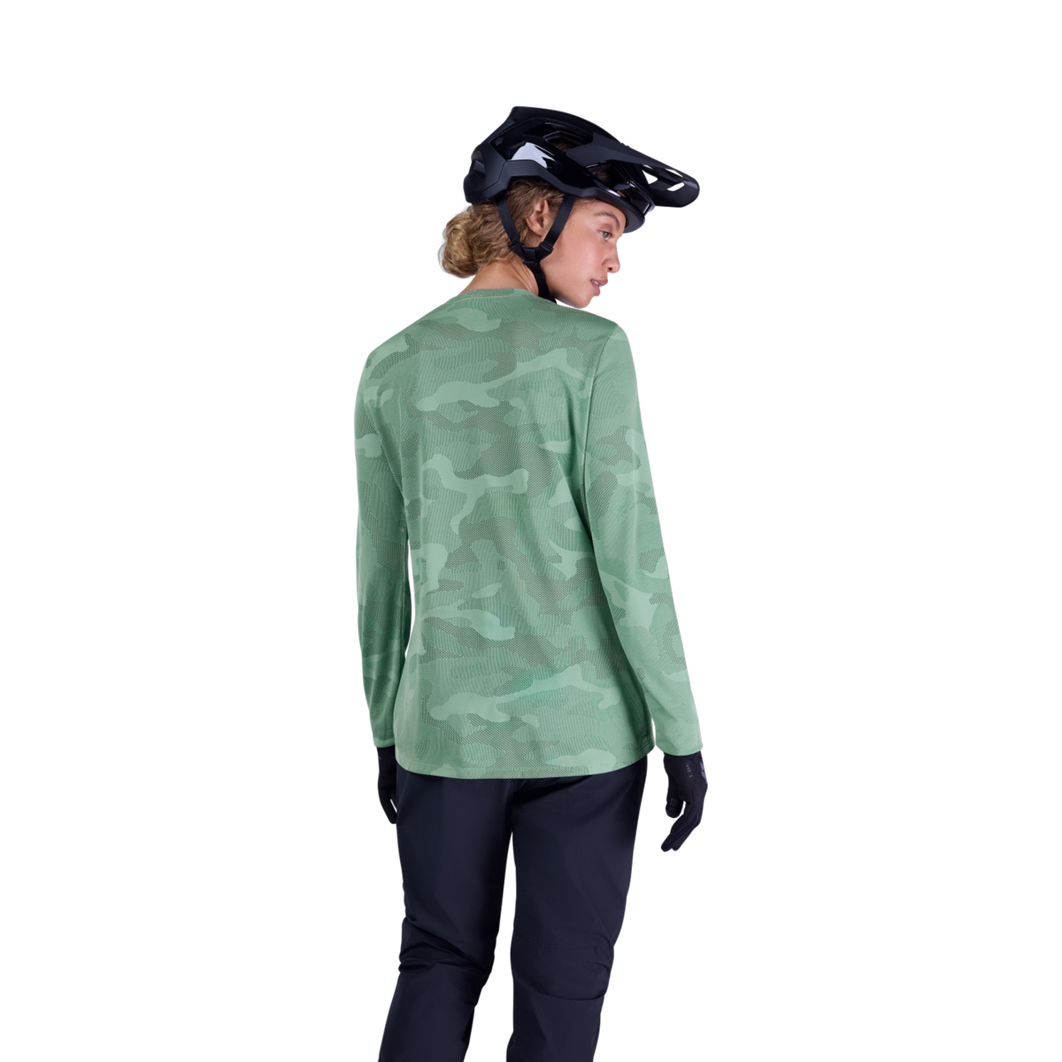 Fox Racing W Ranger Tru Dri LS Trikot langarm in GRÜN