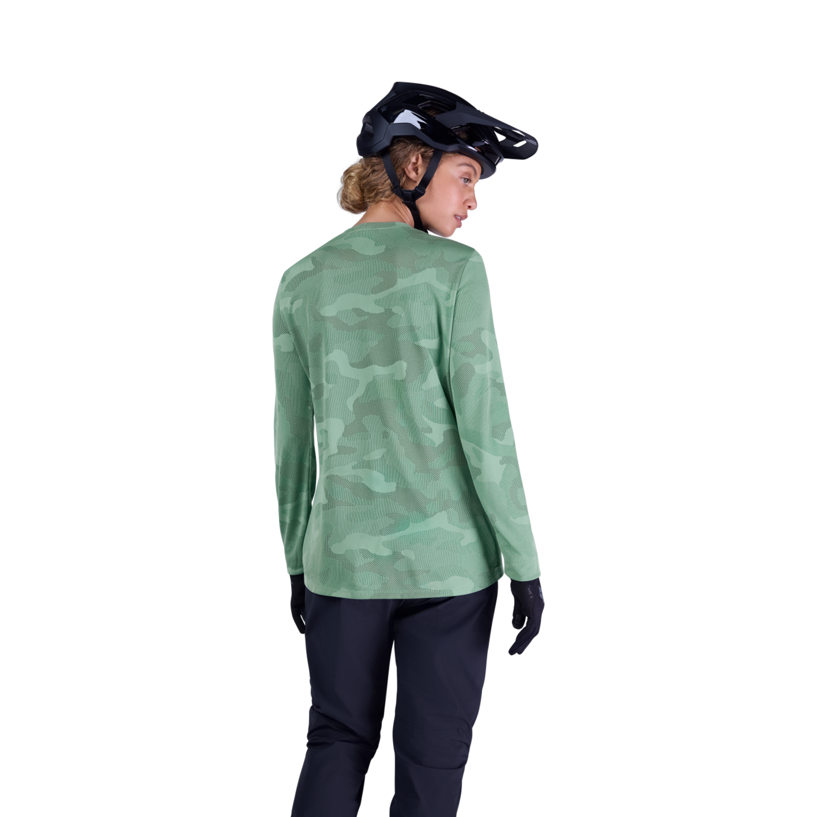 Fox Racing W Ranger Tru Dri LS Trikot langarm in GRÜN