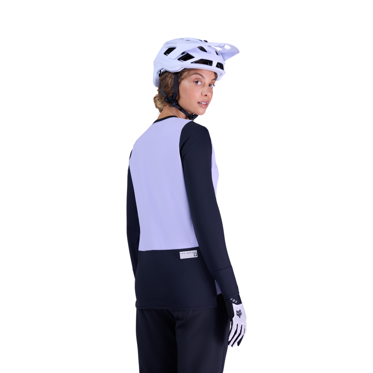 Fox Racing W Defend LS Thermal Trikot langarm in VIOLETT