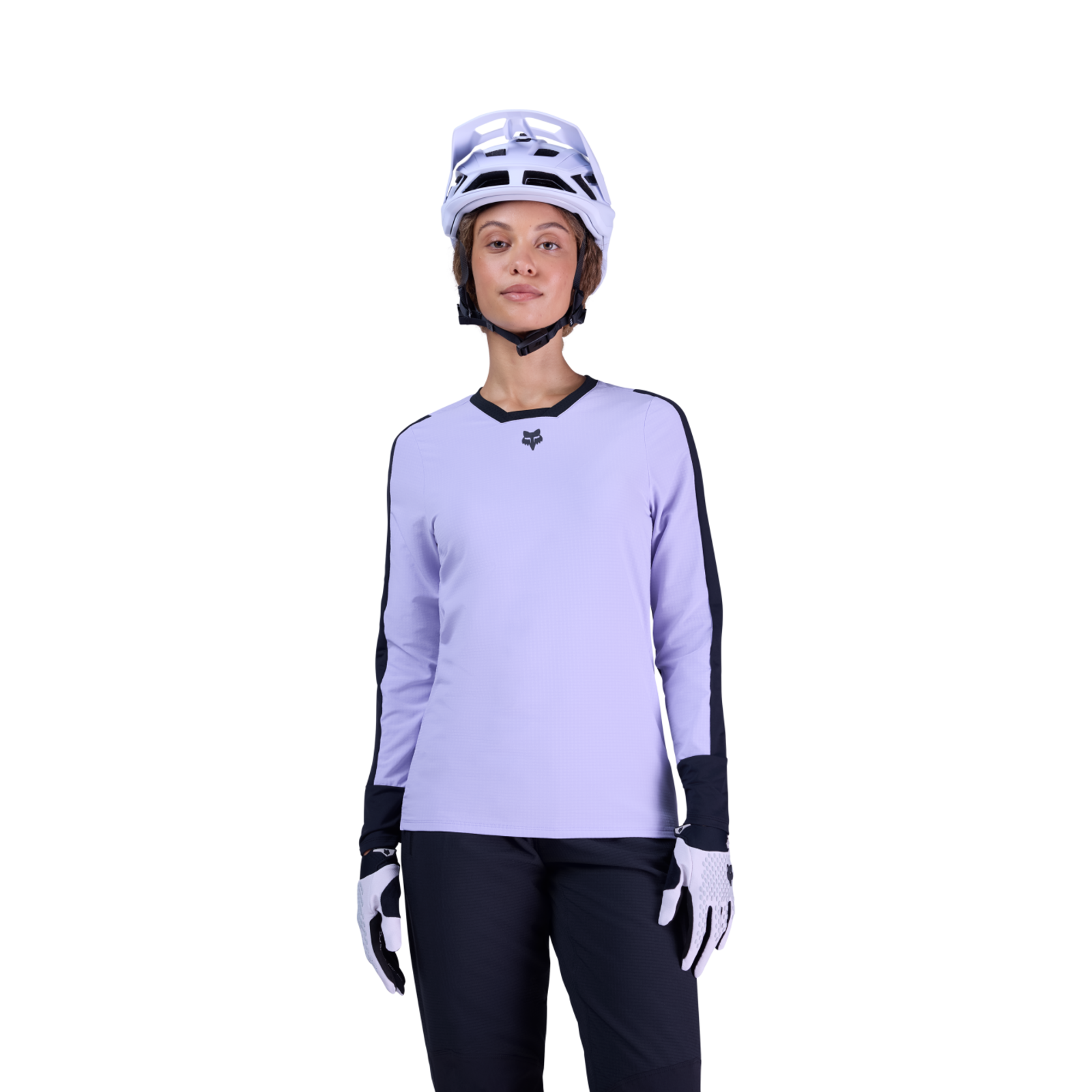 Fox Racing W Defend LS Thermal Trikot langarm in VIOLETT