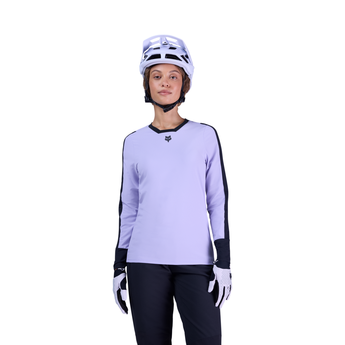 Fox Racing W Defend LS Thermal Trikot langarm in VIOLETT