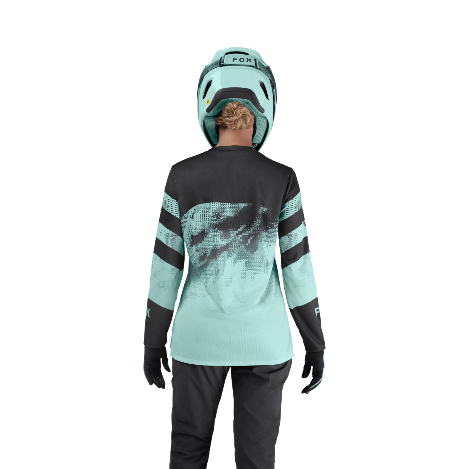 Fox Racing W Ranger LS Kairos Trikot langarm in BLAU