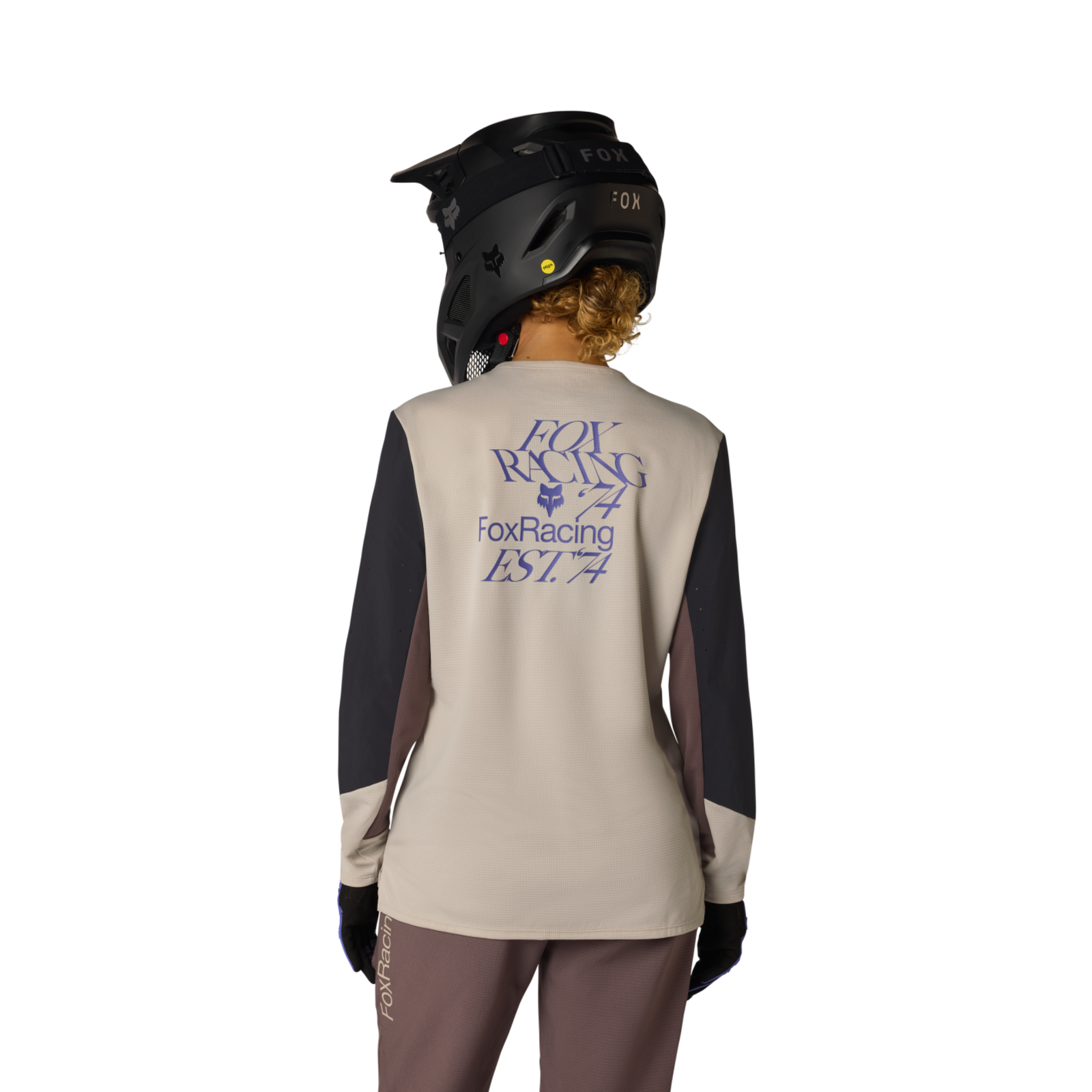 Fox Racing W Defend LS Park Trikot langarm in BEIGE