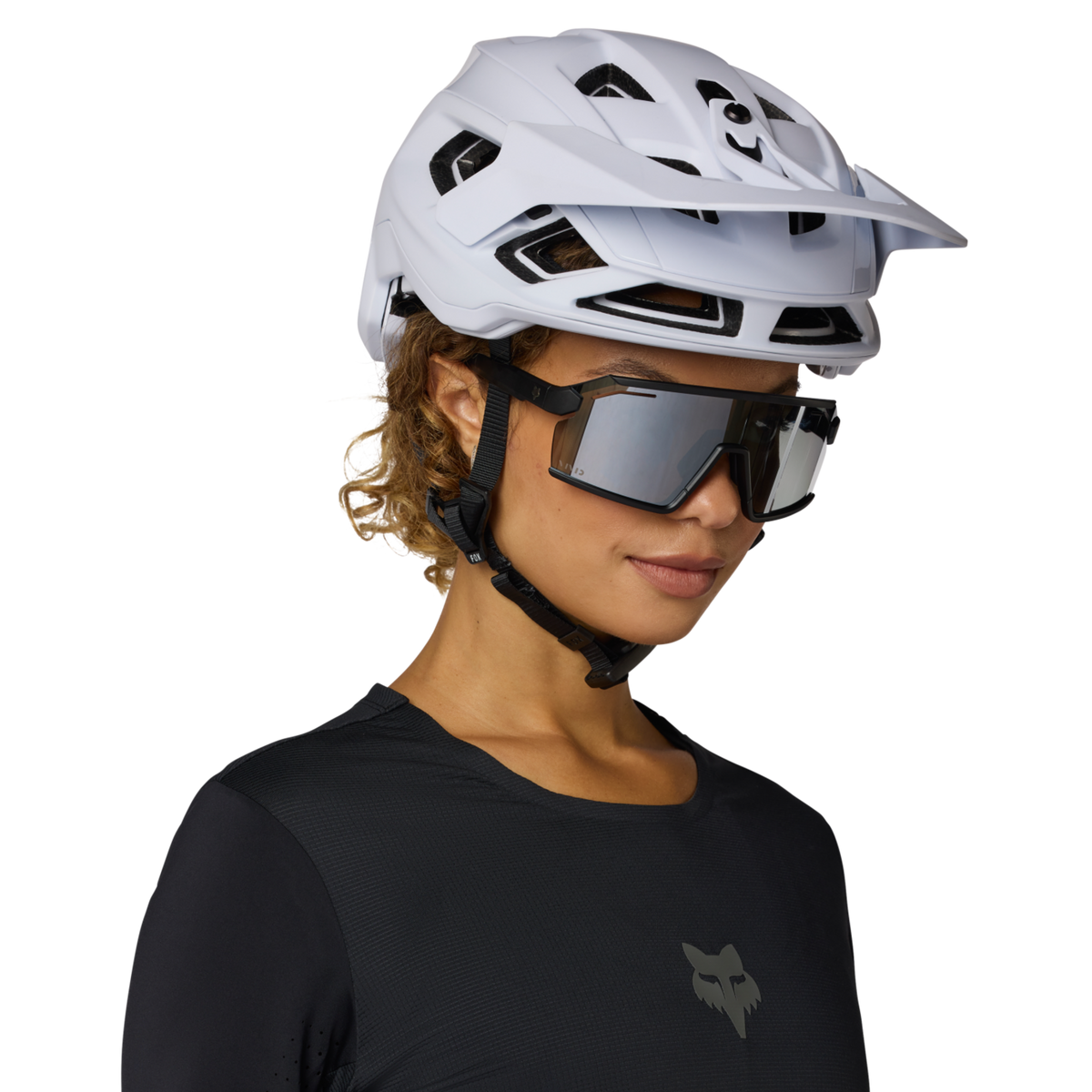 Fox Racing W Flexair LS Trikot langarm in SCHWARZ