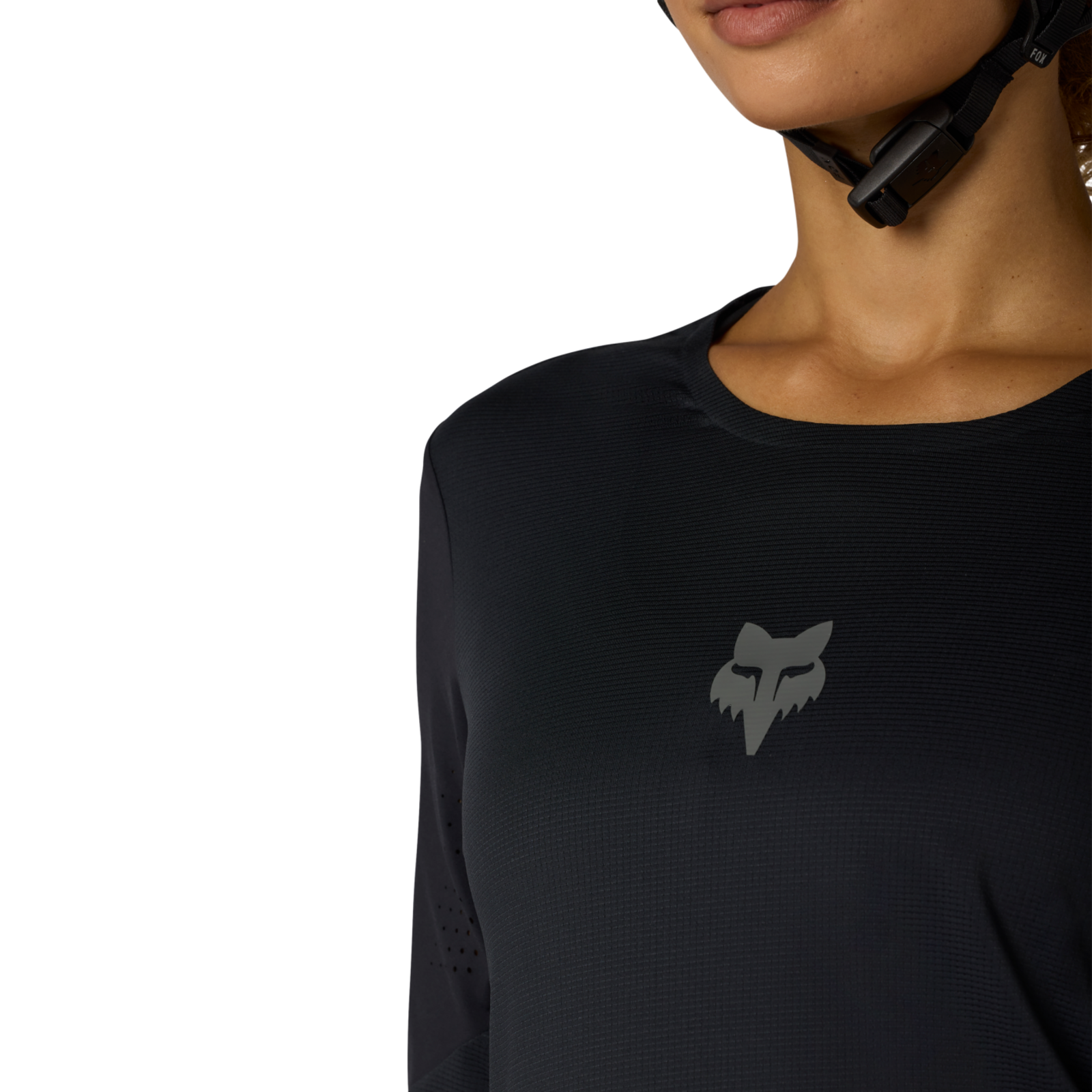 Fox Racing W Flexair LS Trikot langarm in SCHWARZ