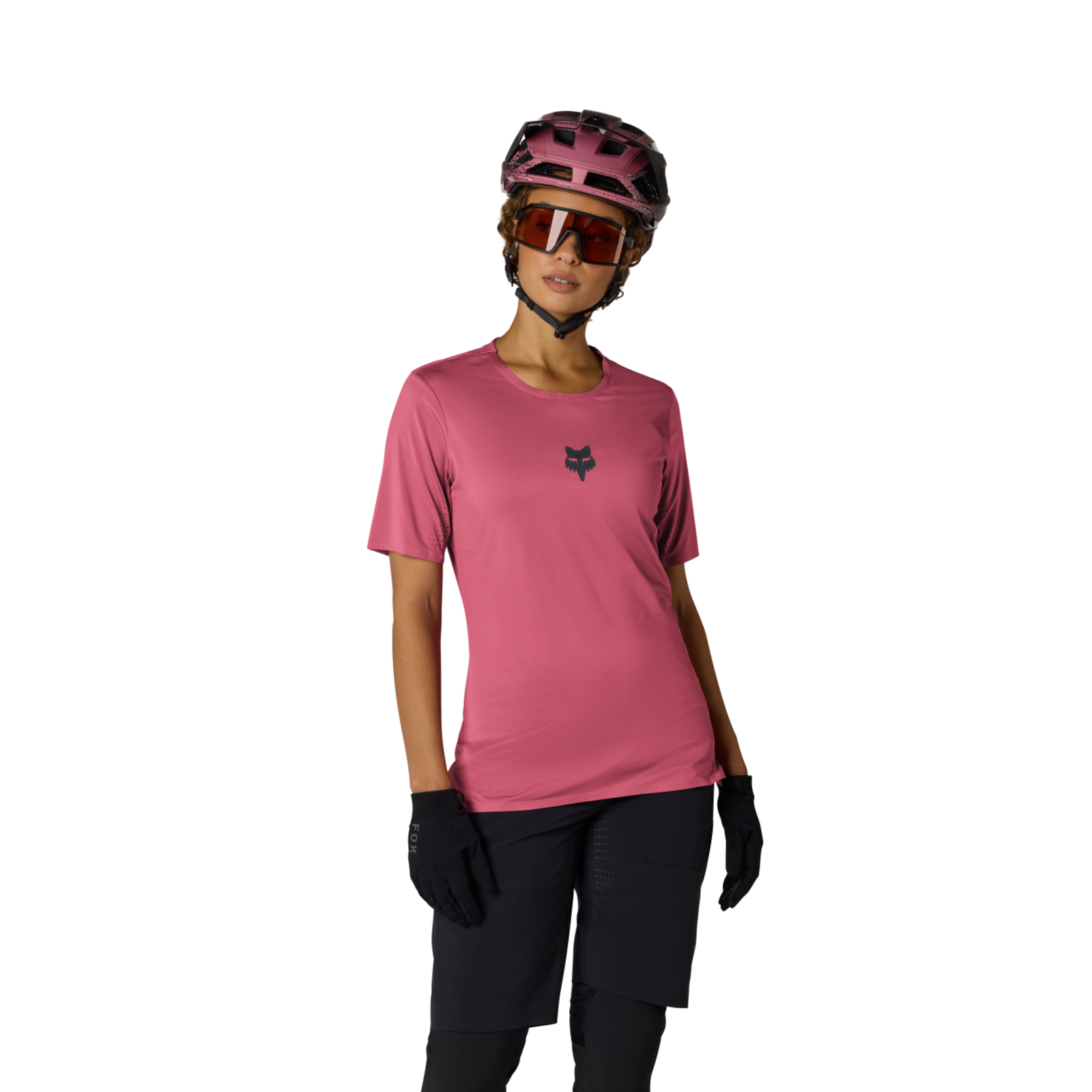 Fox Racing W Flexair SS Trikot kurzarm in PINK