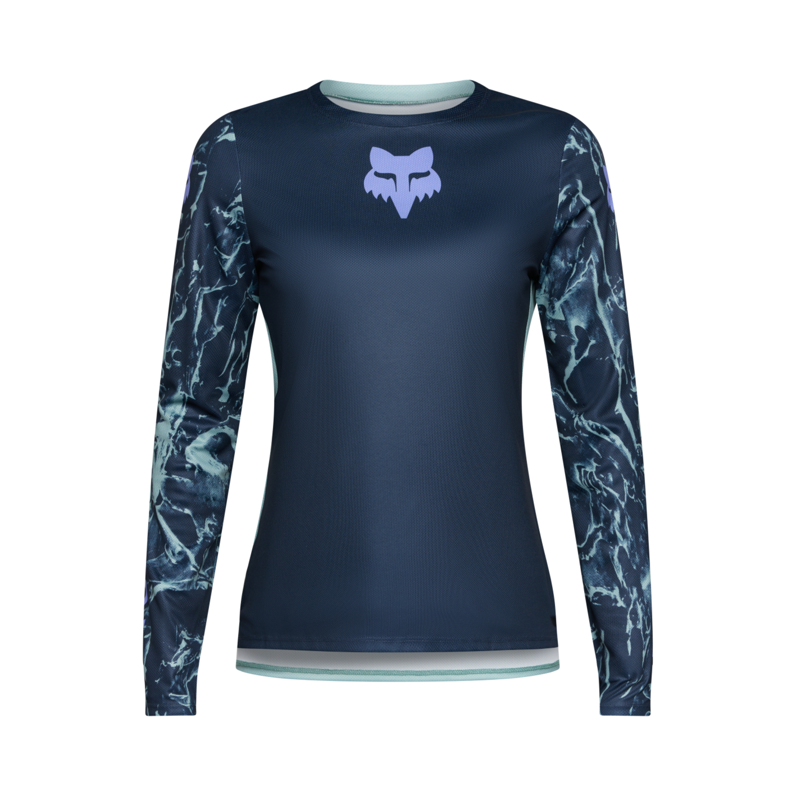 Fox Racing W Ranger LS Image Print Trikot langarm in BLAU