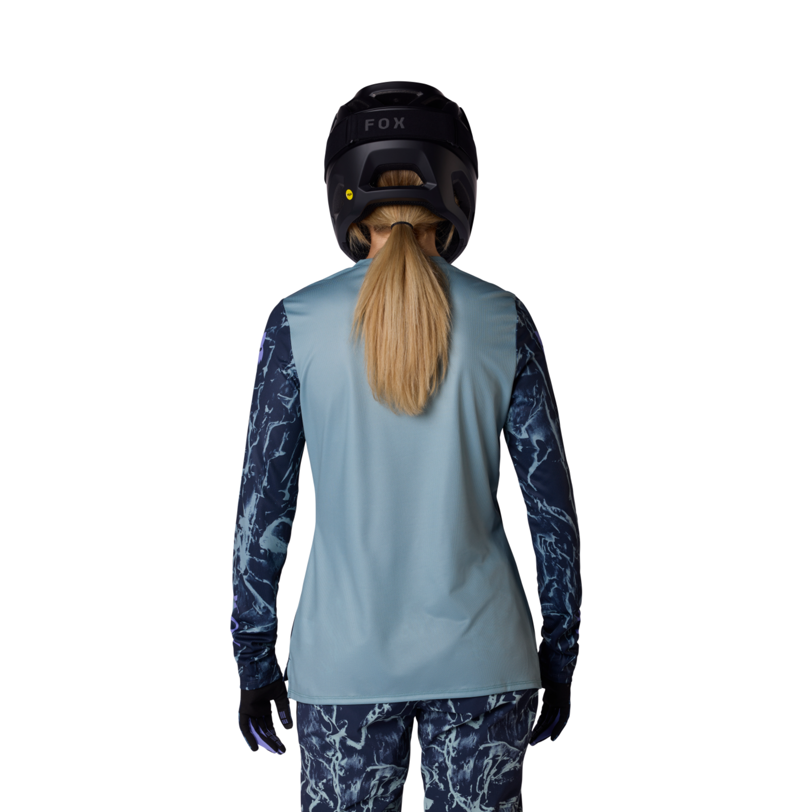 Fox Racing W Ranger LS Image Print Trikot langarm in BLAU