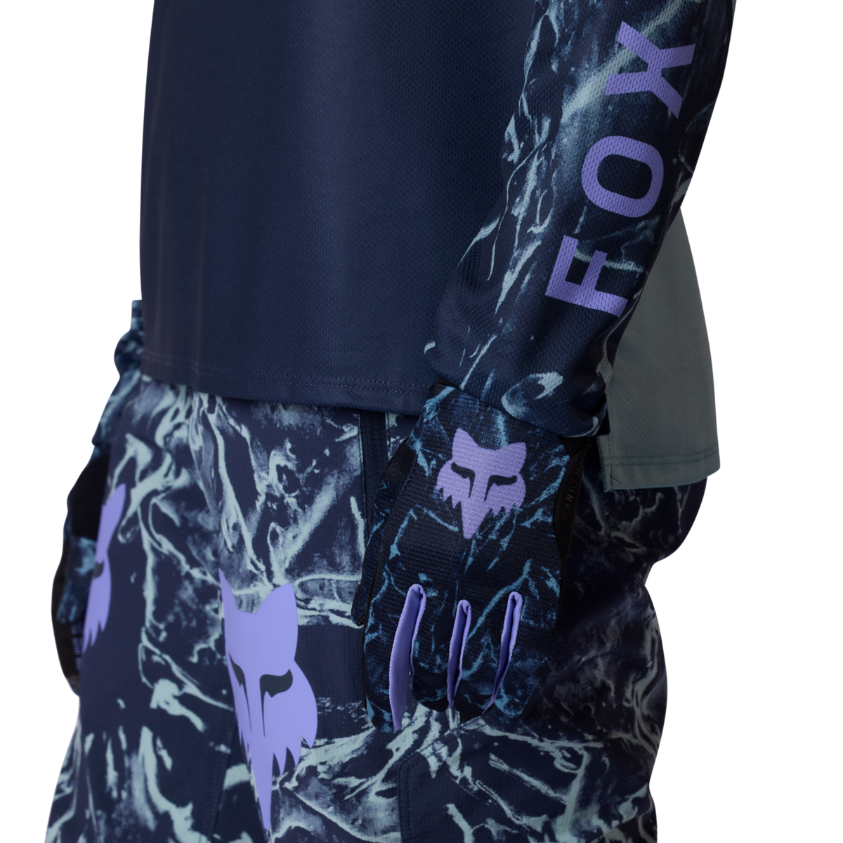 Fox Racing W Ranger LS Image Print Trikot langarm in BLAU