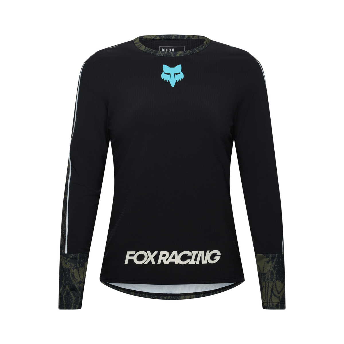 Fox Racing W Defend Thermal Jersey Lunar SE in SCHWARZ