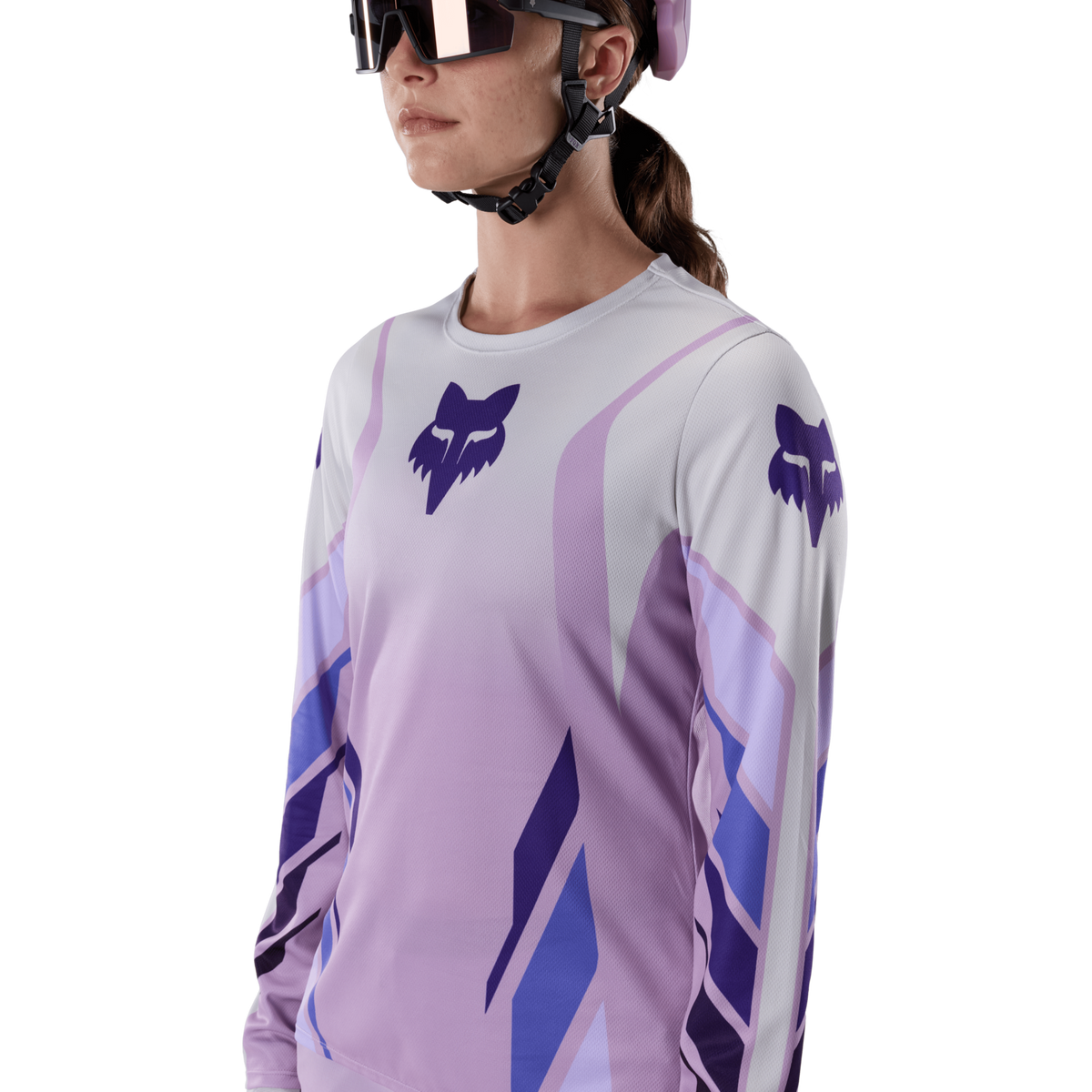 Fox Racing W Ranger LS Jersey Foundry in VIOLETT