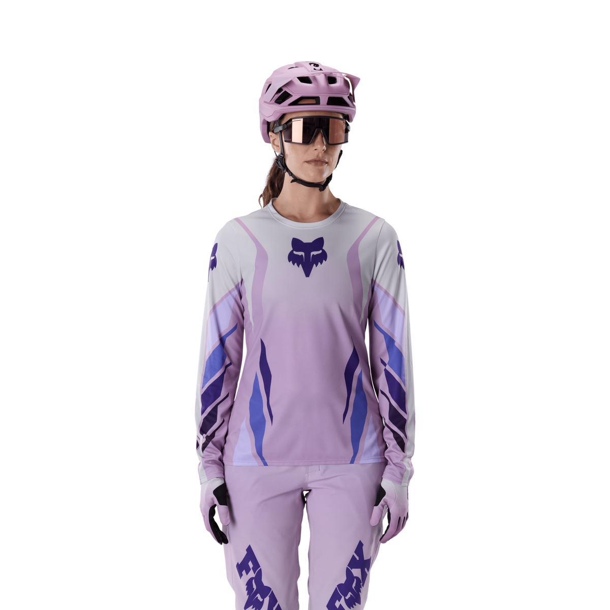 Fox Racing W Ranger LS Jersey Foundry in VIOLETT