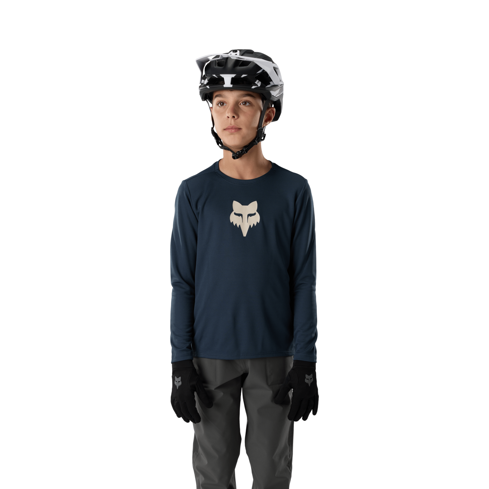 Fox Racing Yth Ranger LS Fox Head Trikot langarm in