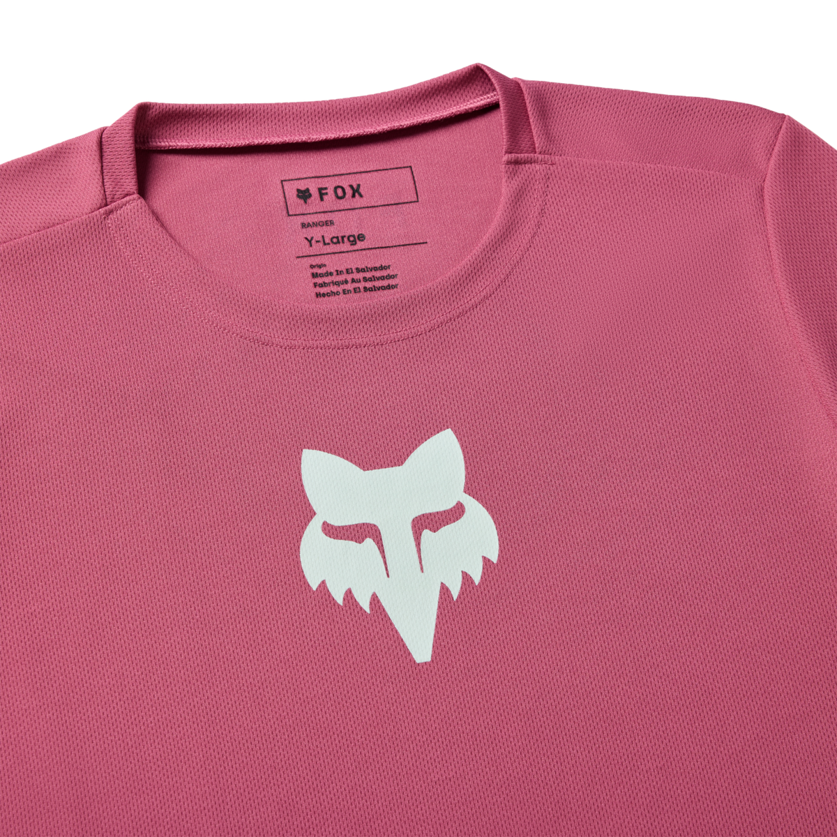 Fox Racing Yth Ranger SS Fox Head Trikot kurzarm in PINK
