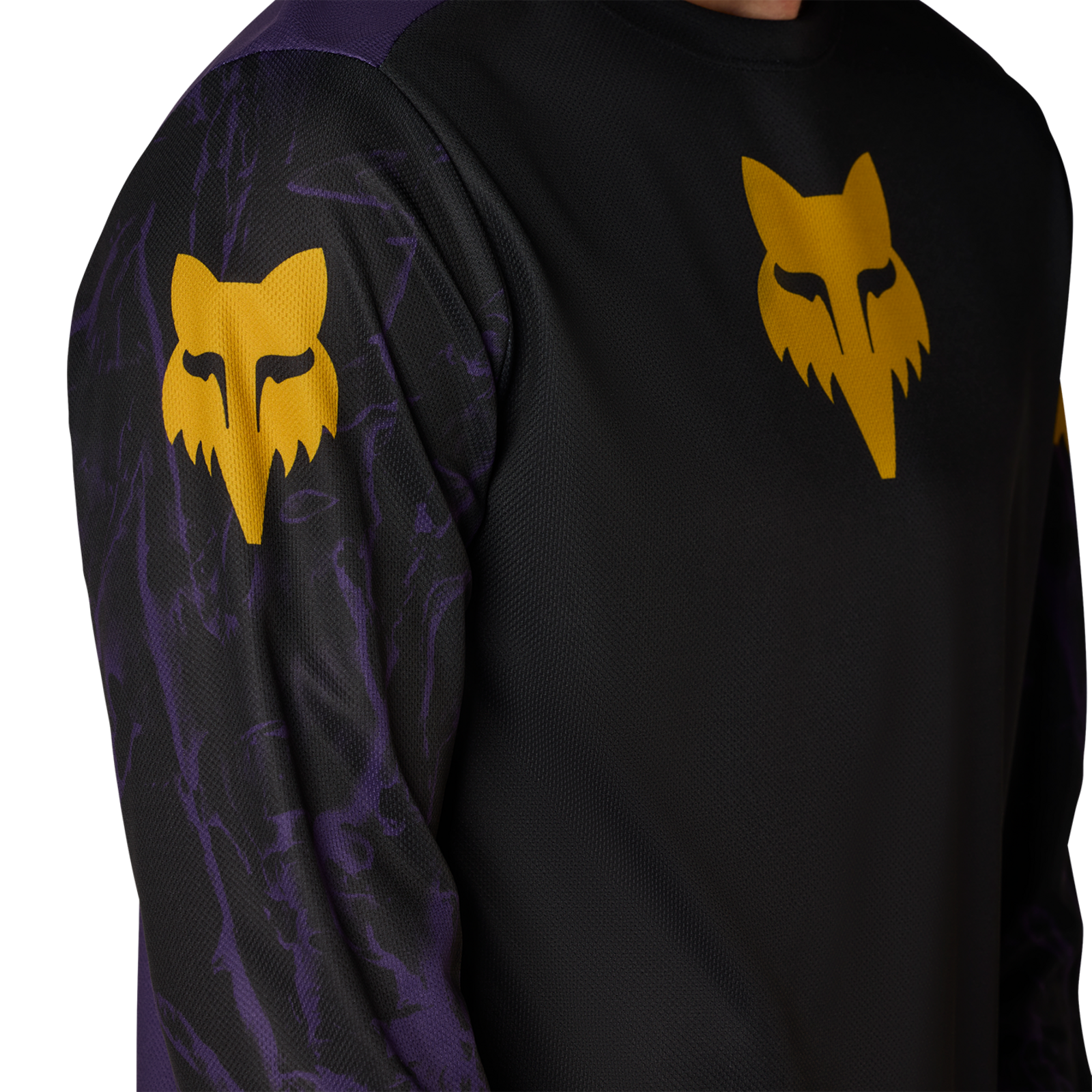 Fox Racing Yth Ranger LS Image Print Trikot langarm in SCHWARZ