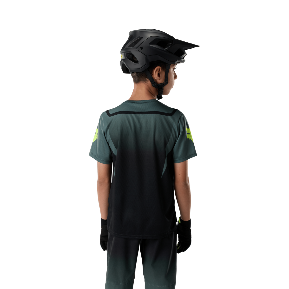Fox Racing Yth Ranger SS Jersey Foundry in SCHWARZ