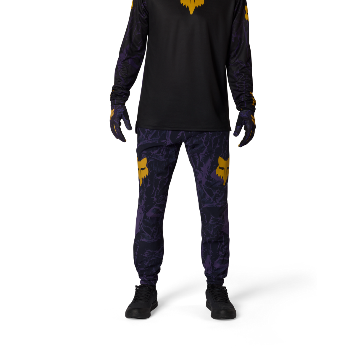 Fox Racing Ranger Pant Image Print Velohose in VIOLETT