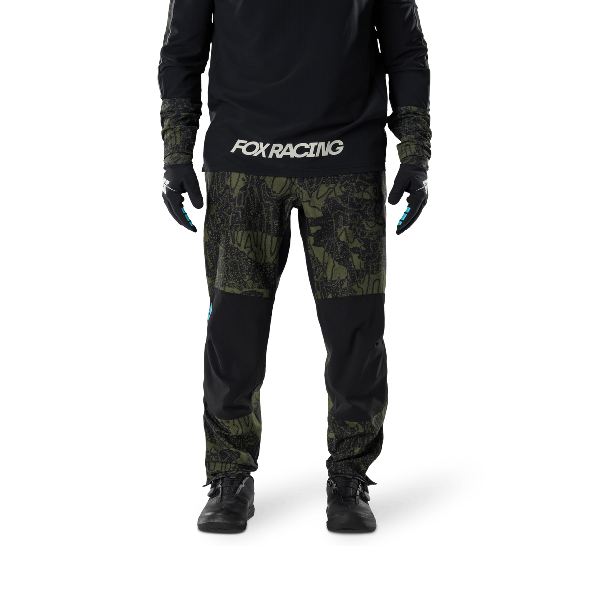 Fox Racing Defend Fire Pant Lunar SE in GRÜN