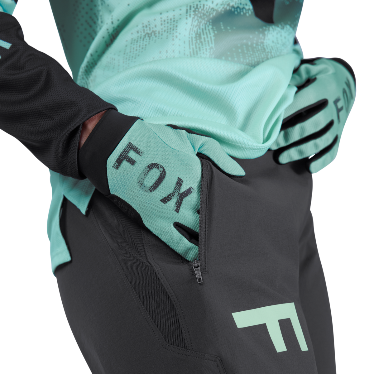 Fox Racing W Ranger Pant Kairos Velohose in SCHWARZ