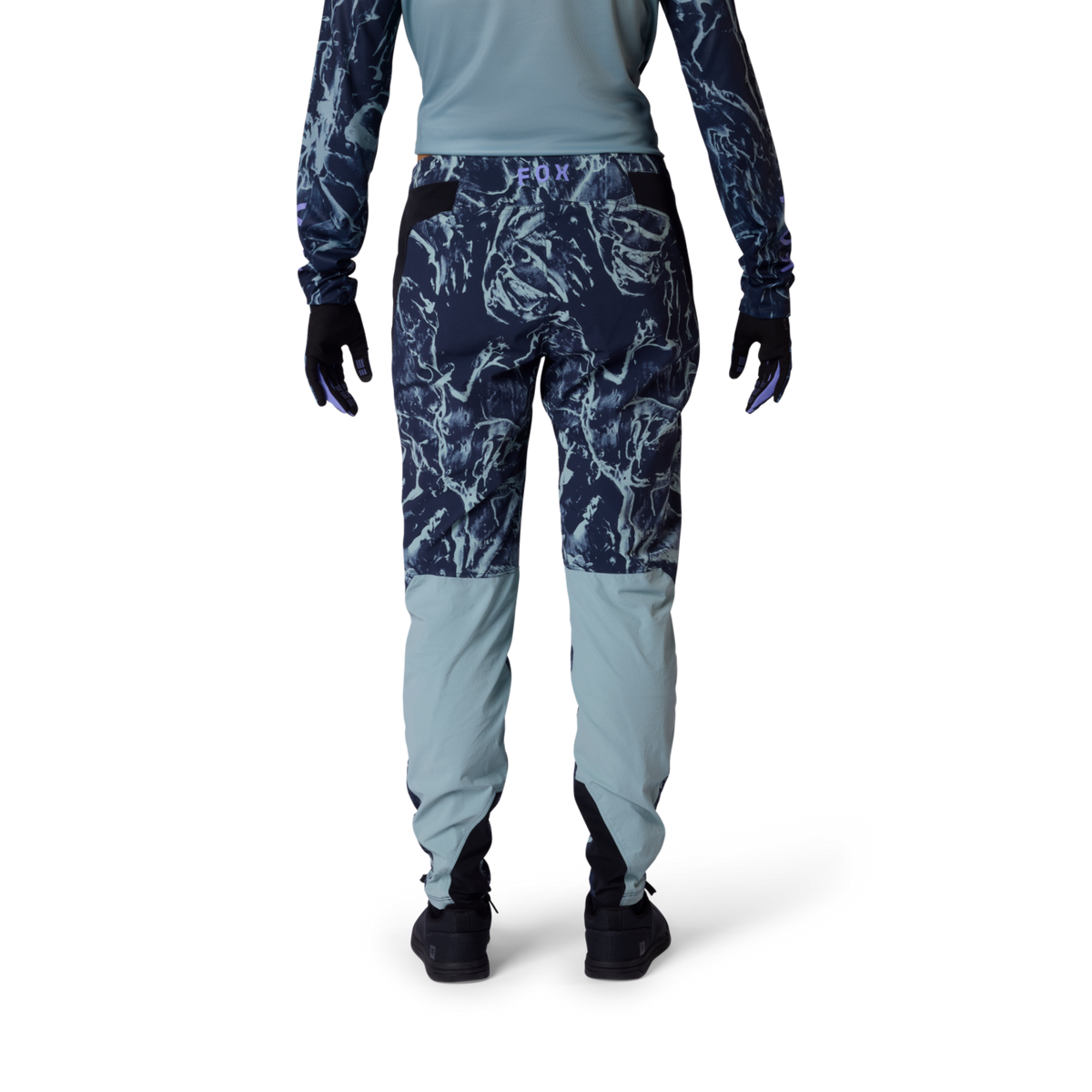 Fox Racing W Ranger Pant Image Print Velohose in BLAU