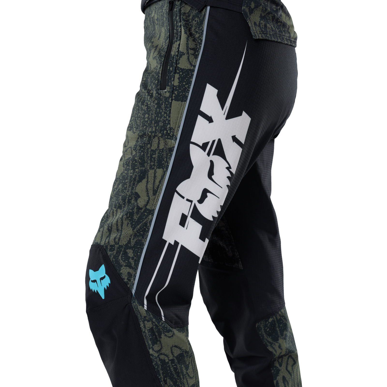 Fox Racing W Defend Fire Pant Lunar in GRÜN