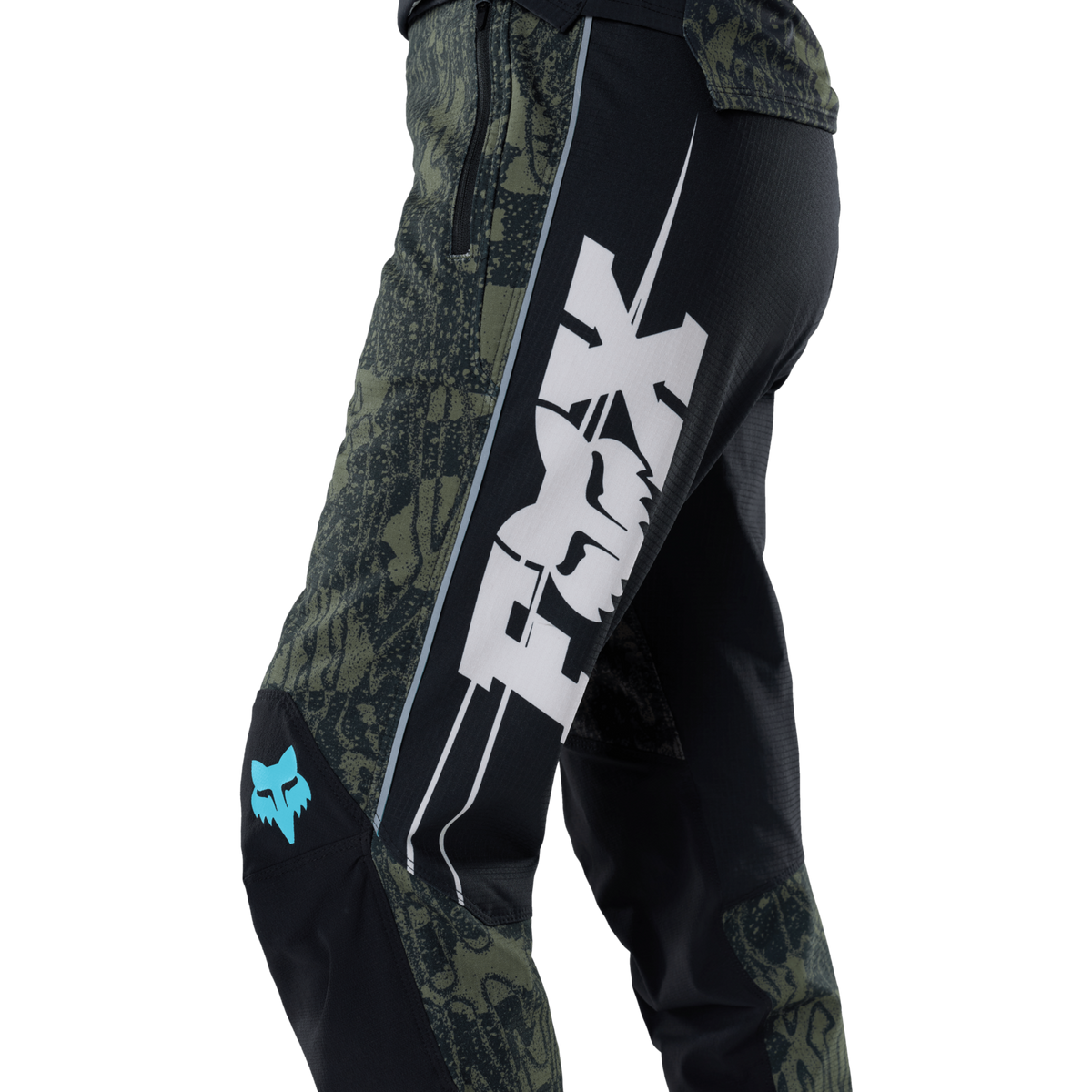Fox Racing W Defend Fire Pant Lunar in GRÜN