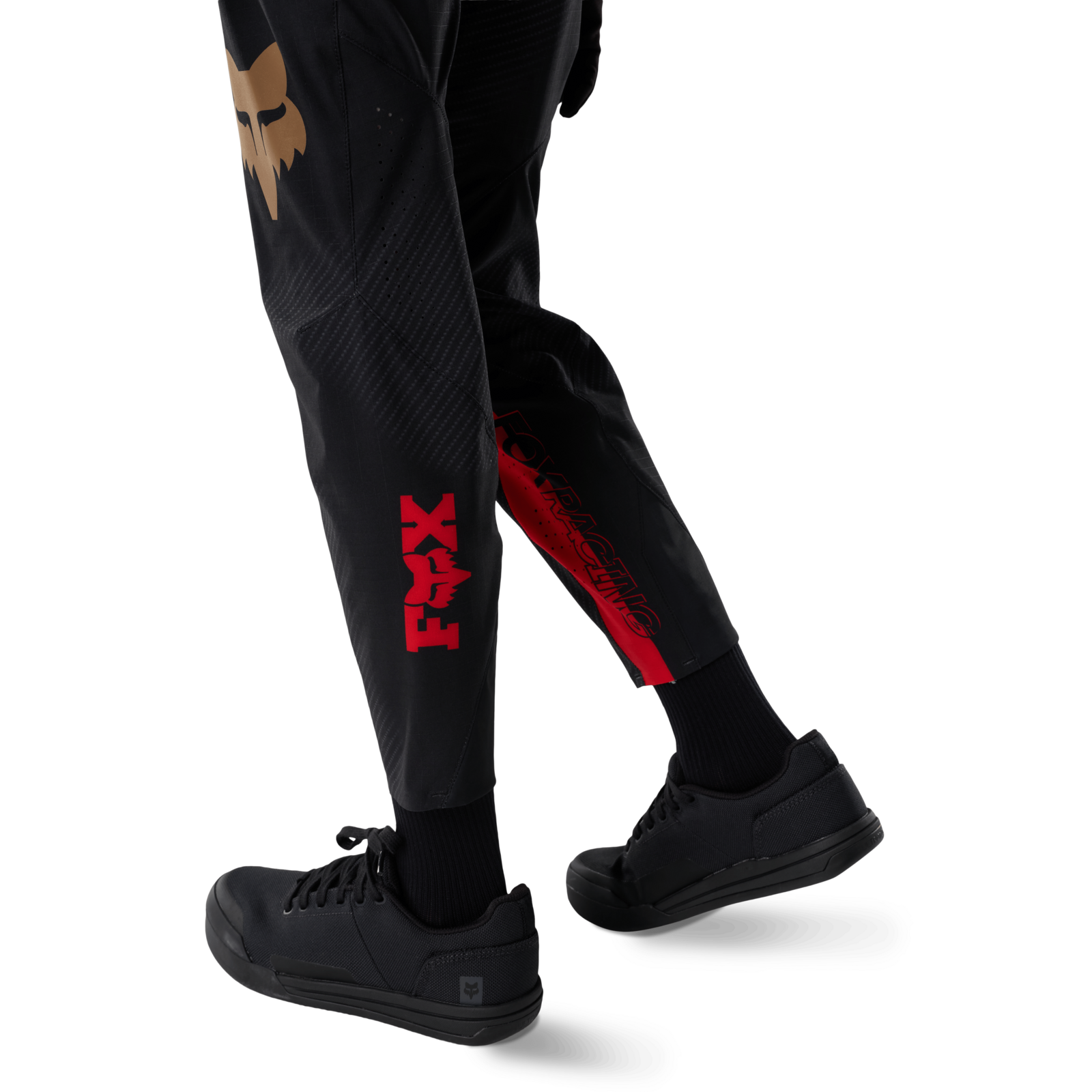 Fox Racing Yth Flexair Pant Goldstone SE in SCHWARZ