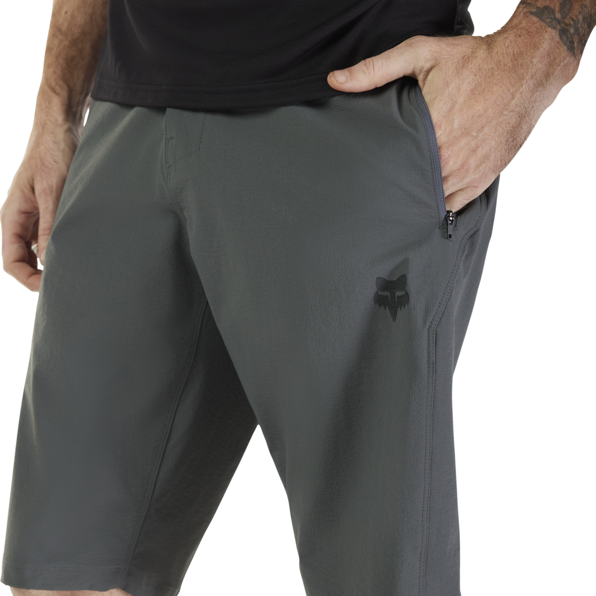 Fox Racing Ranger Short Velohose in GRAU