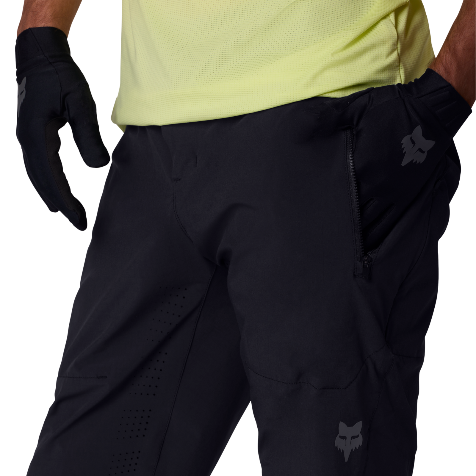 Fox Racing Flexair Short Velohose in SCHWARZ