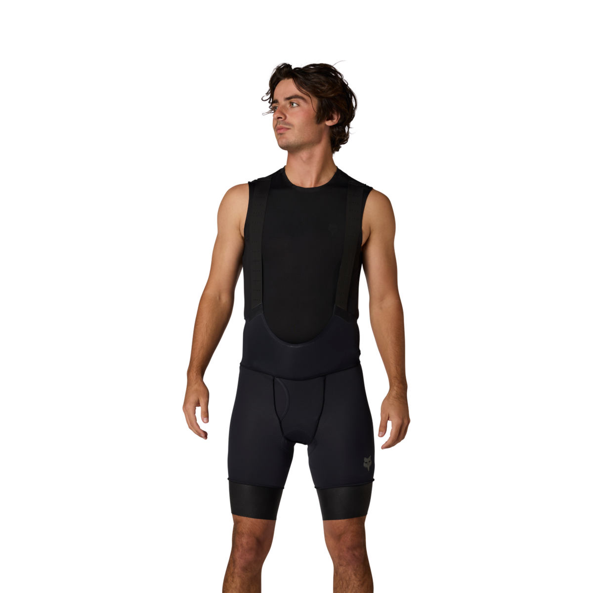 Fox Racing Tecbase Bib Liner Velohose in SCHWARZ