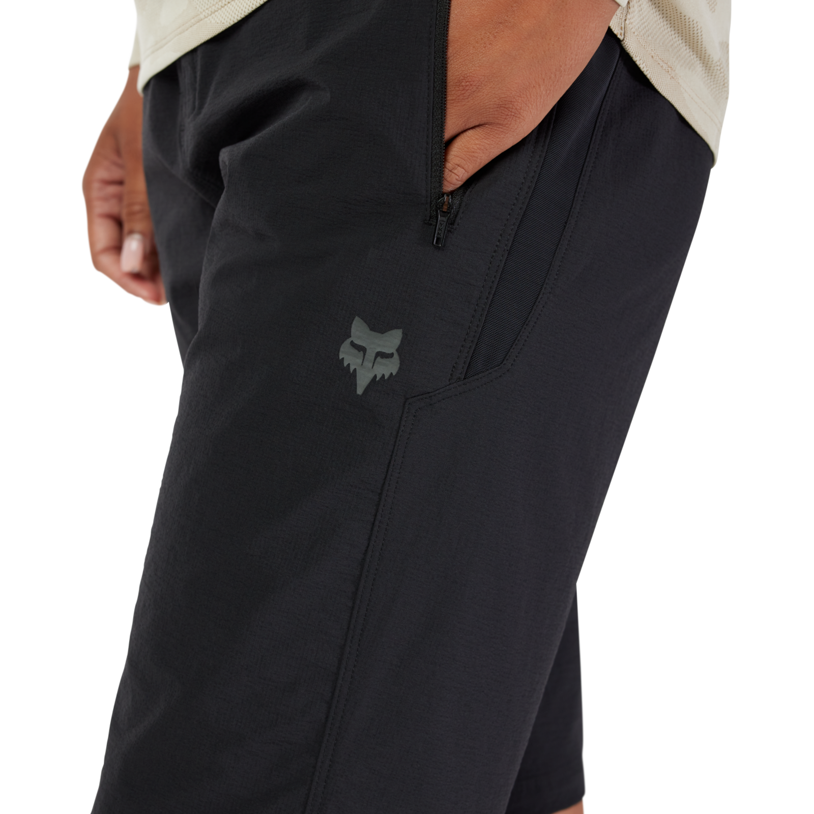 Fox Racing W Ranger Short W Liner Velohose in SCHWARZ