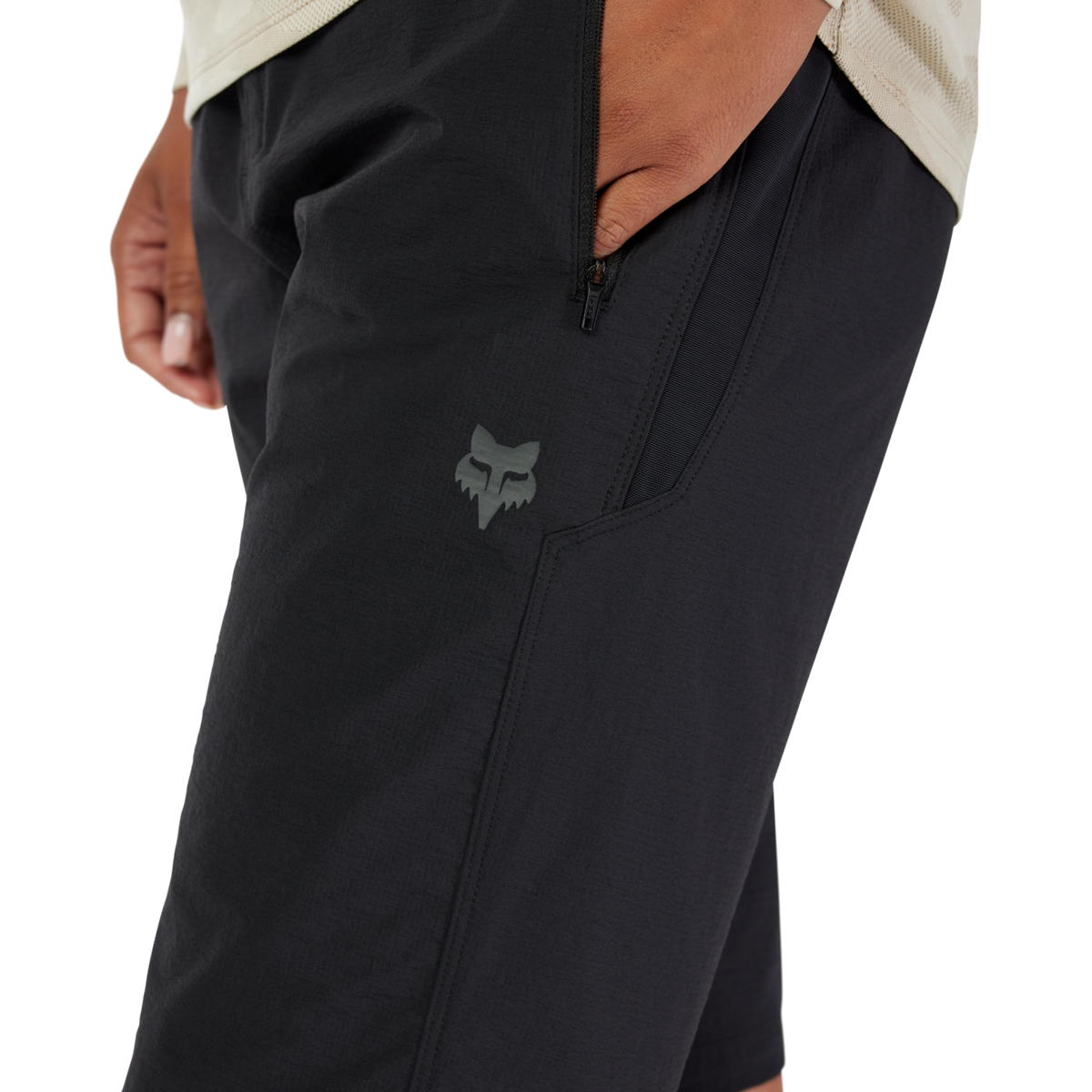 Fox Racing W Ranger Short W Liner Velohose in SCHWARZ