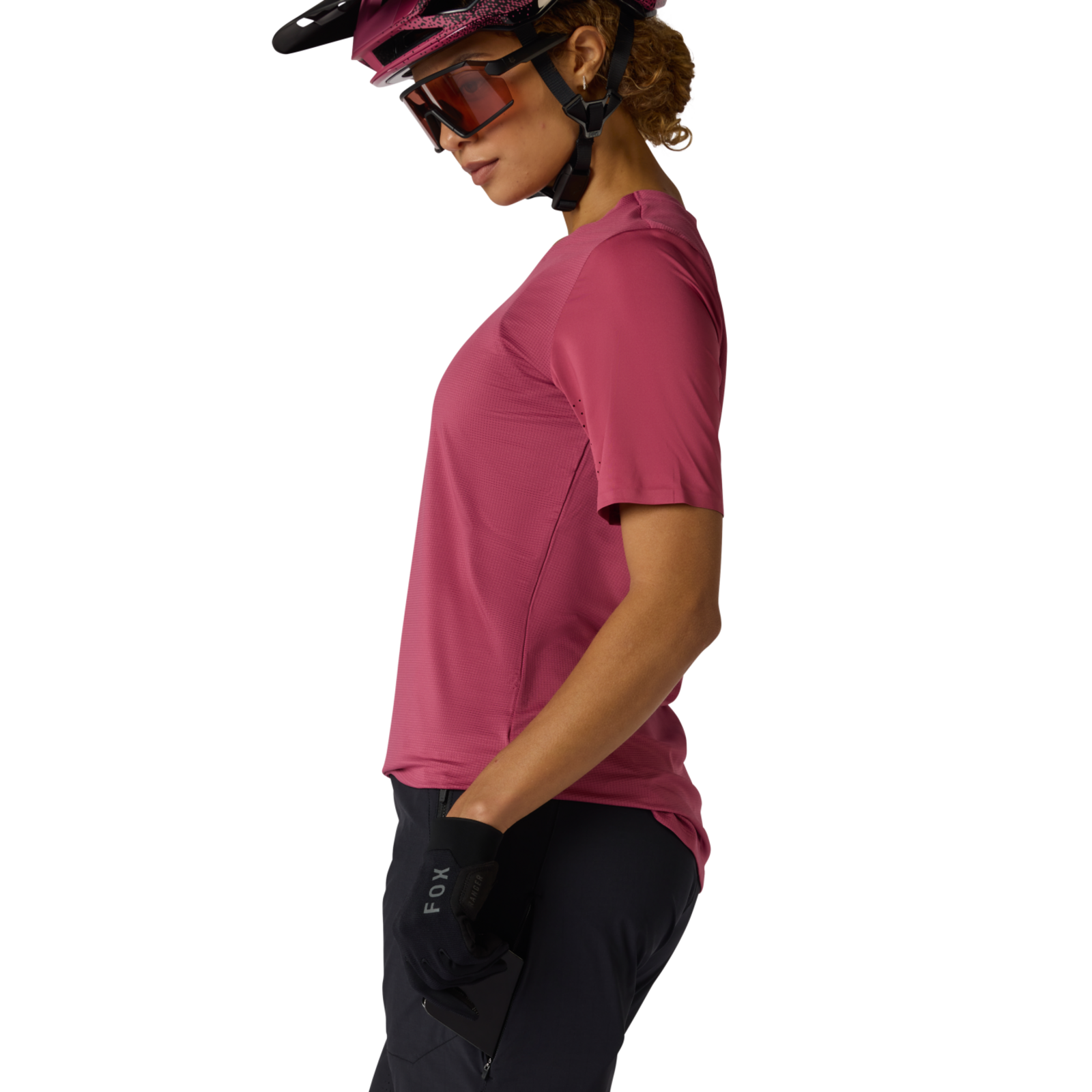 Fox Racing W Flexair Short Velohose in SCHWARZ