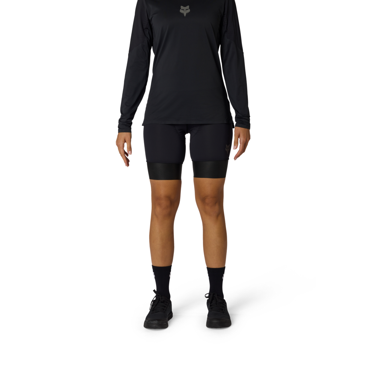 Fox Racing W Tecbase Liner Short Velohose in SCHWARZ