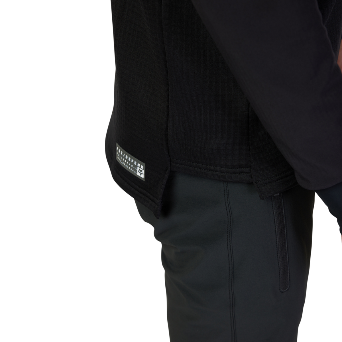 Fox Racing Defend Thermal Hoodie in SCHWARZ