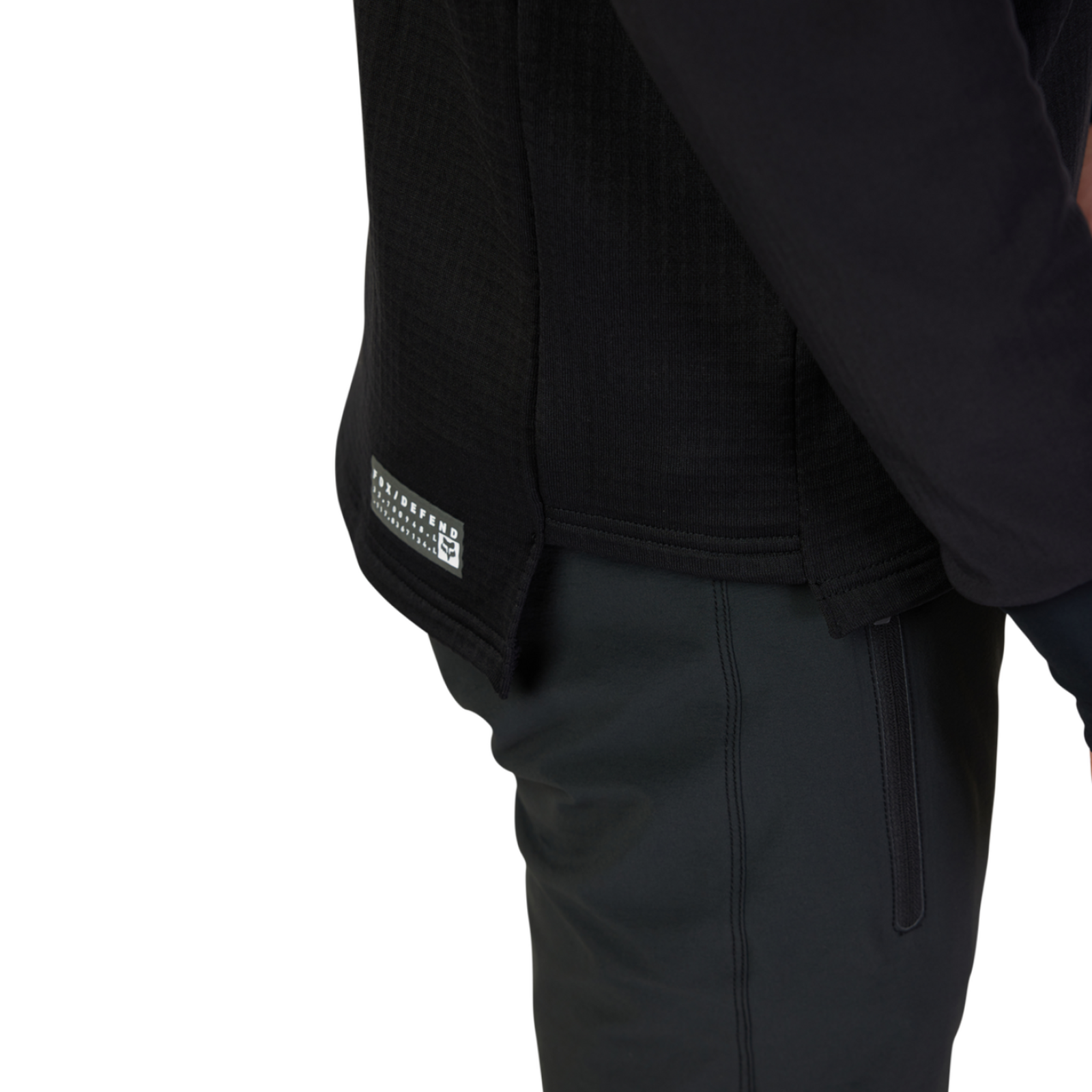 Fox Racing Defend Thermal Hoodie in SCHWARZ