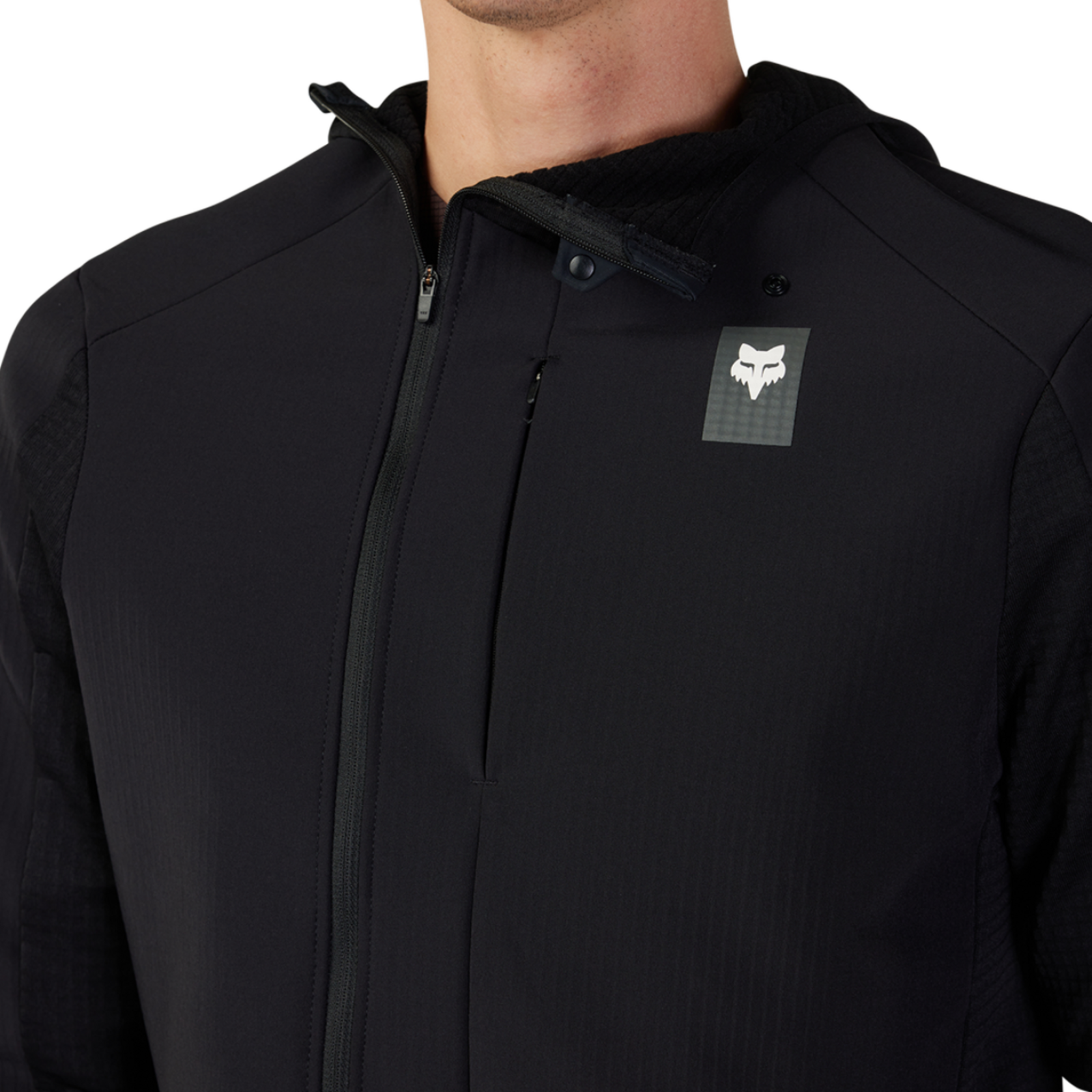 Fox Racing Defend Thermal Hoodie in SCHWARZ