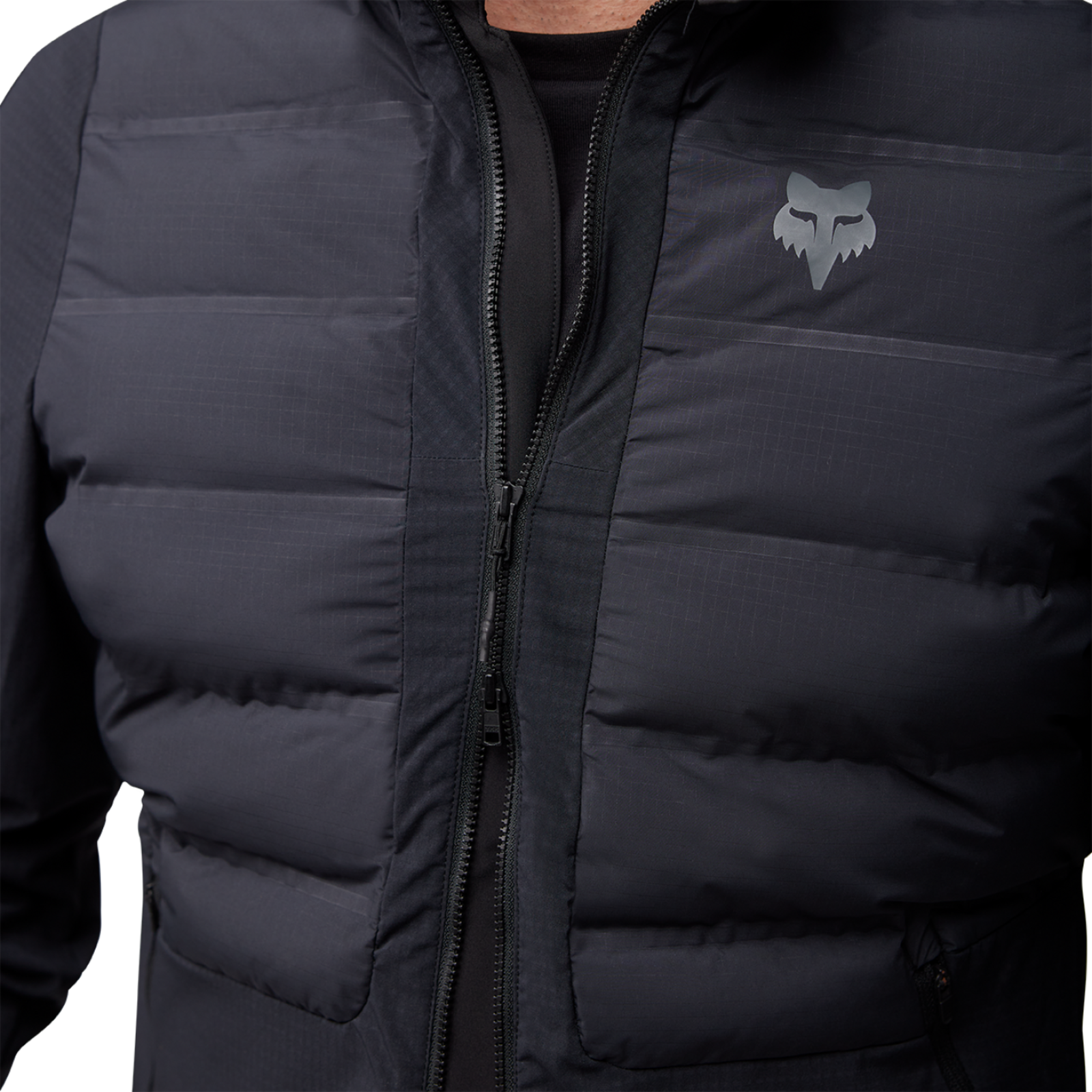 Fox Racing Flexair Fire Hybrid in SCHWARZ
