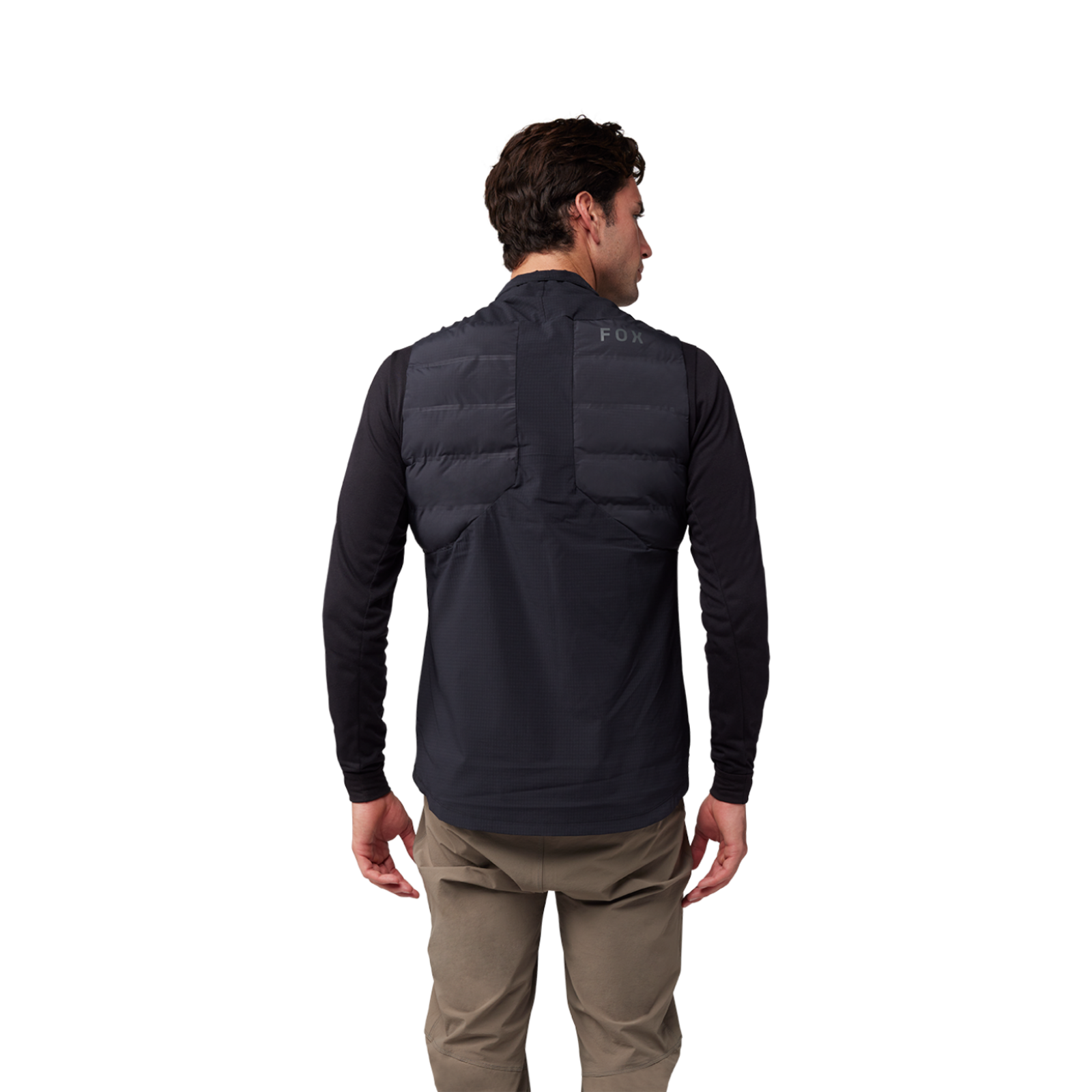 Fox Racing Flexair Fire Vest in SCHWARZ